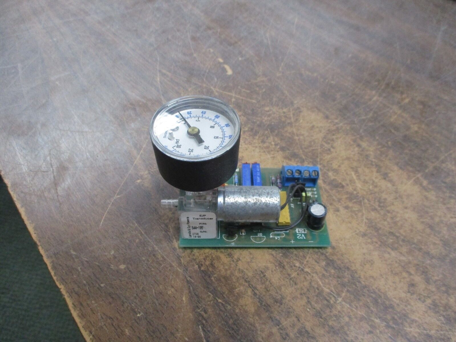 Landis & Gyr E/P Transducer 544-195 Used