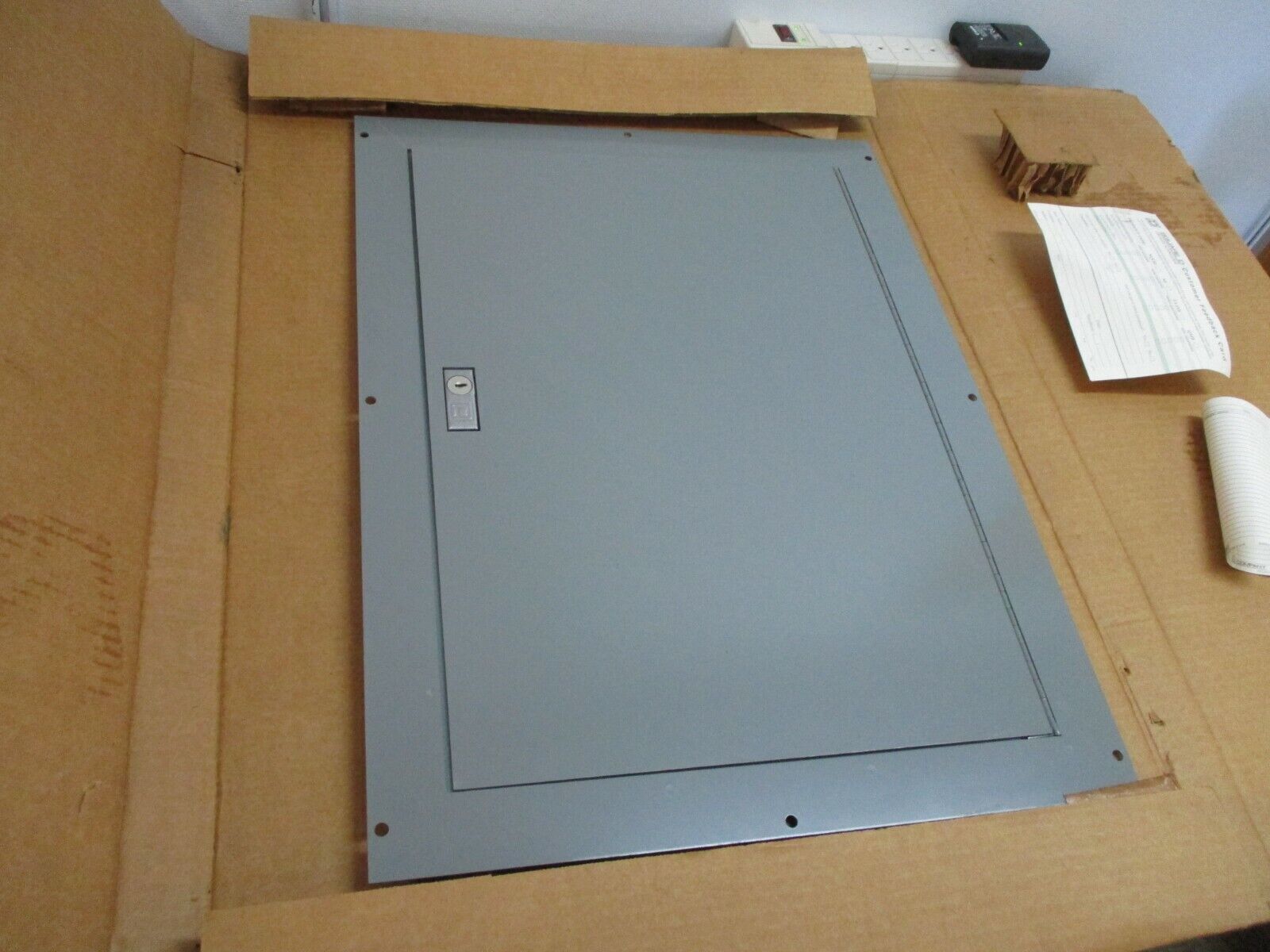 Square D Telephone Cabinet Box Cover 1824TS Ser. 3 For 24x18" Box New Surplus