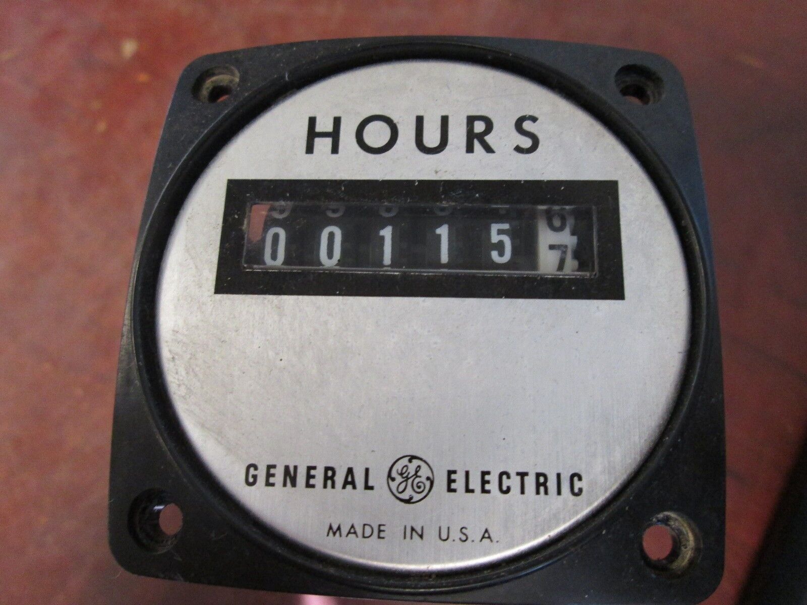 GE Time Meter 240611AAAD 120V 60Hz 3.0W Used