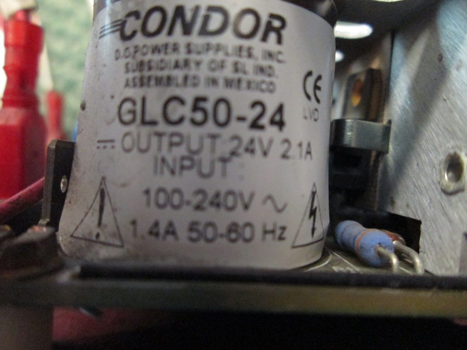 Condor DC Power Supply GLC50-24 Used