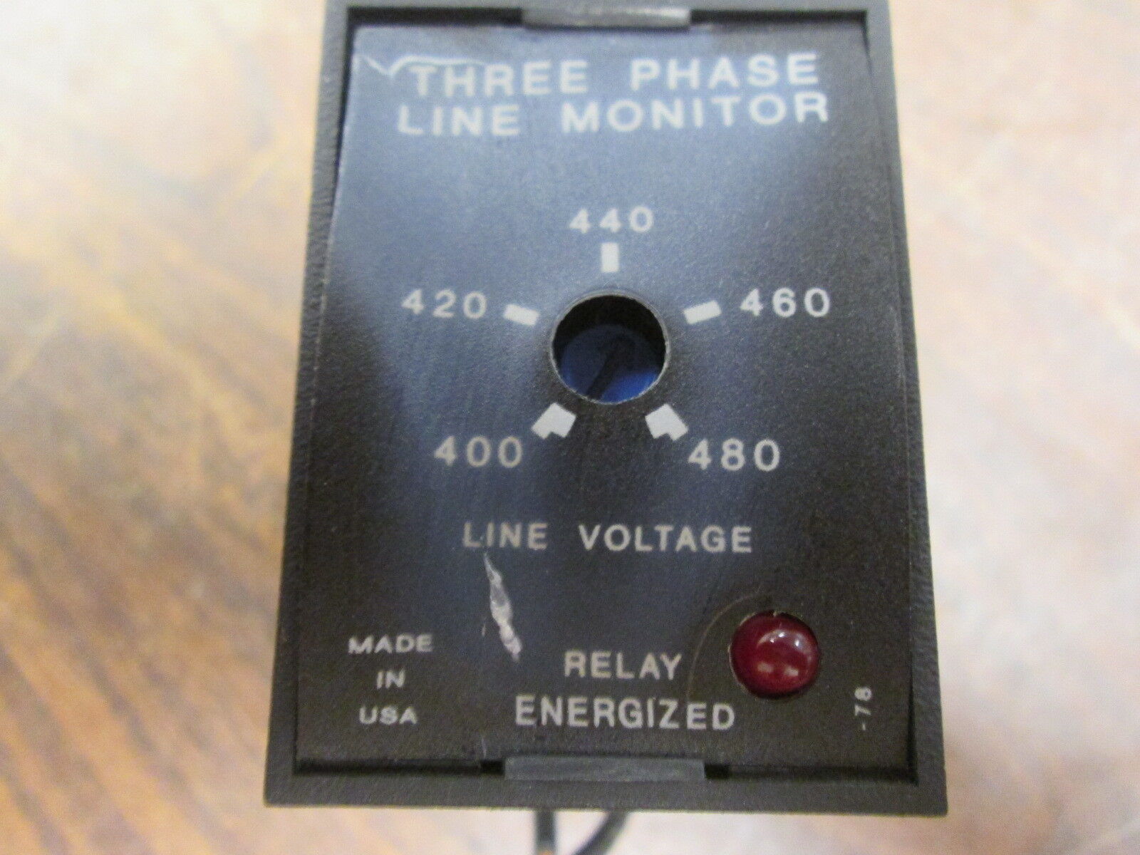 SSAC 3-Phase Monitor PLM9405 400-480VAC 60Hz Used