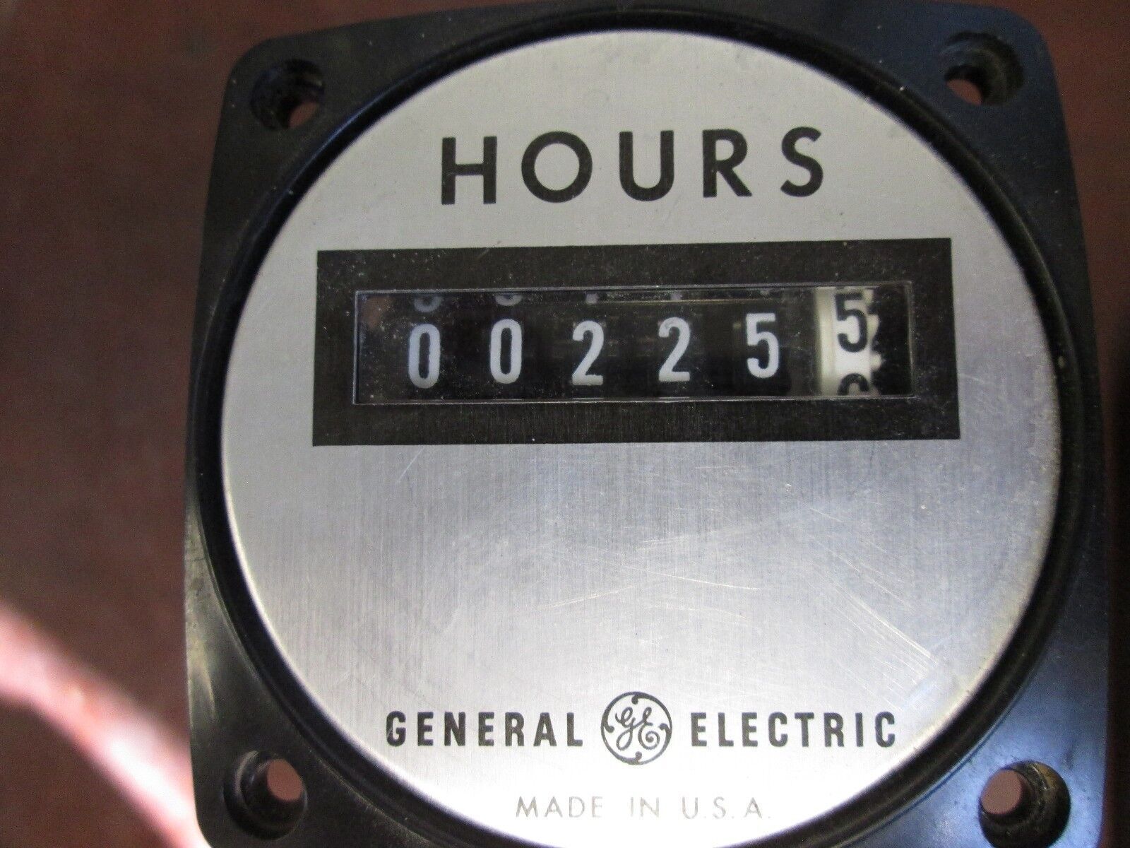 GE Time Meter 240611AAAD7 120V 60Hz 3.0W Used