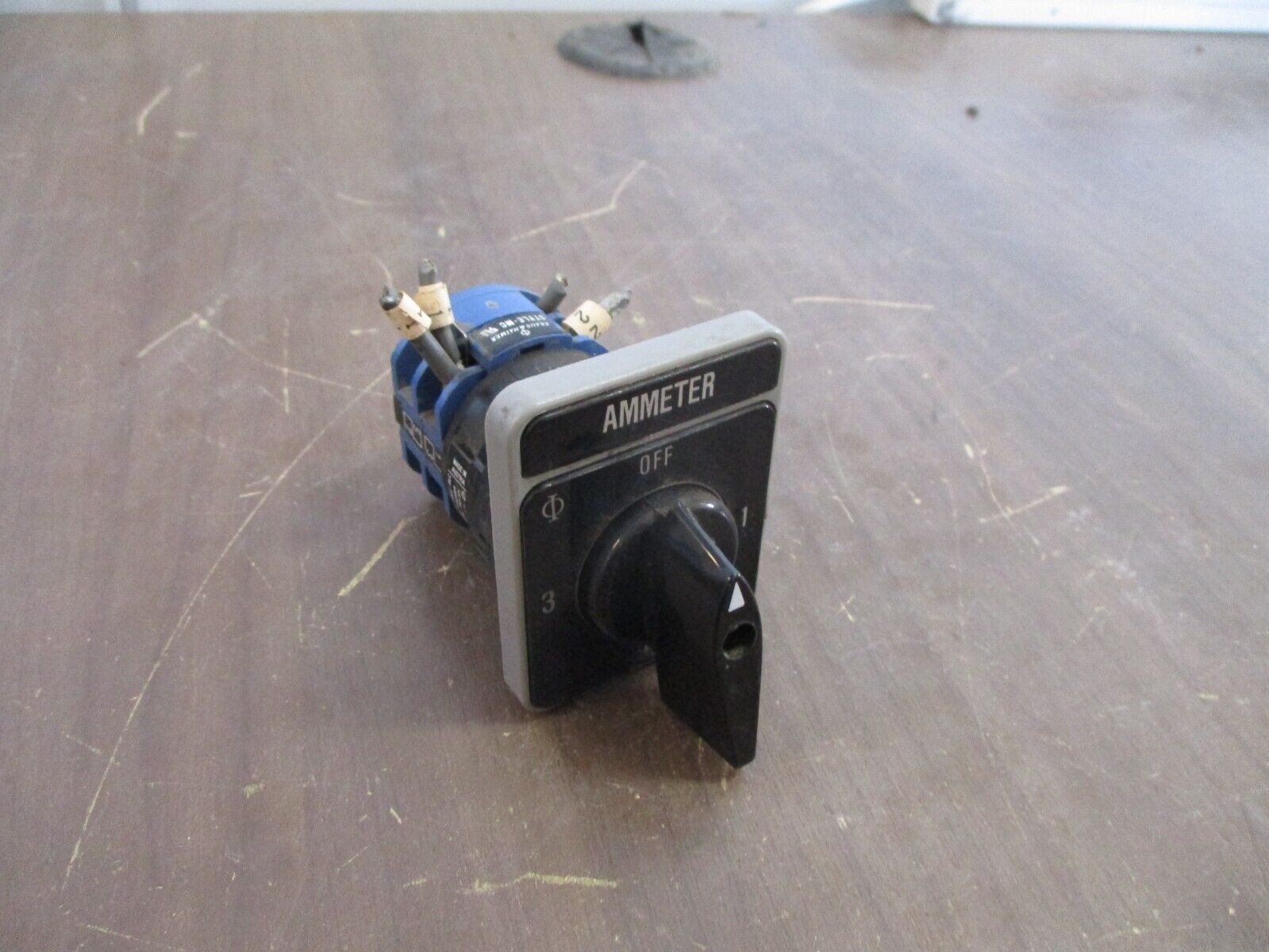 Kraus & Naimer C10 Rotary Ammeter Switch A021 12A 600V Used