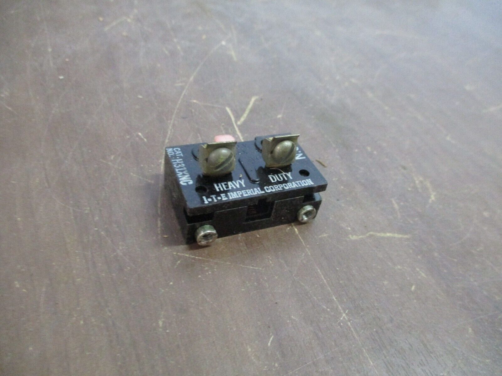 ITE Oil-Tight Contact Block H31XNC Single, N.C. New Surplus