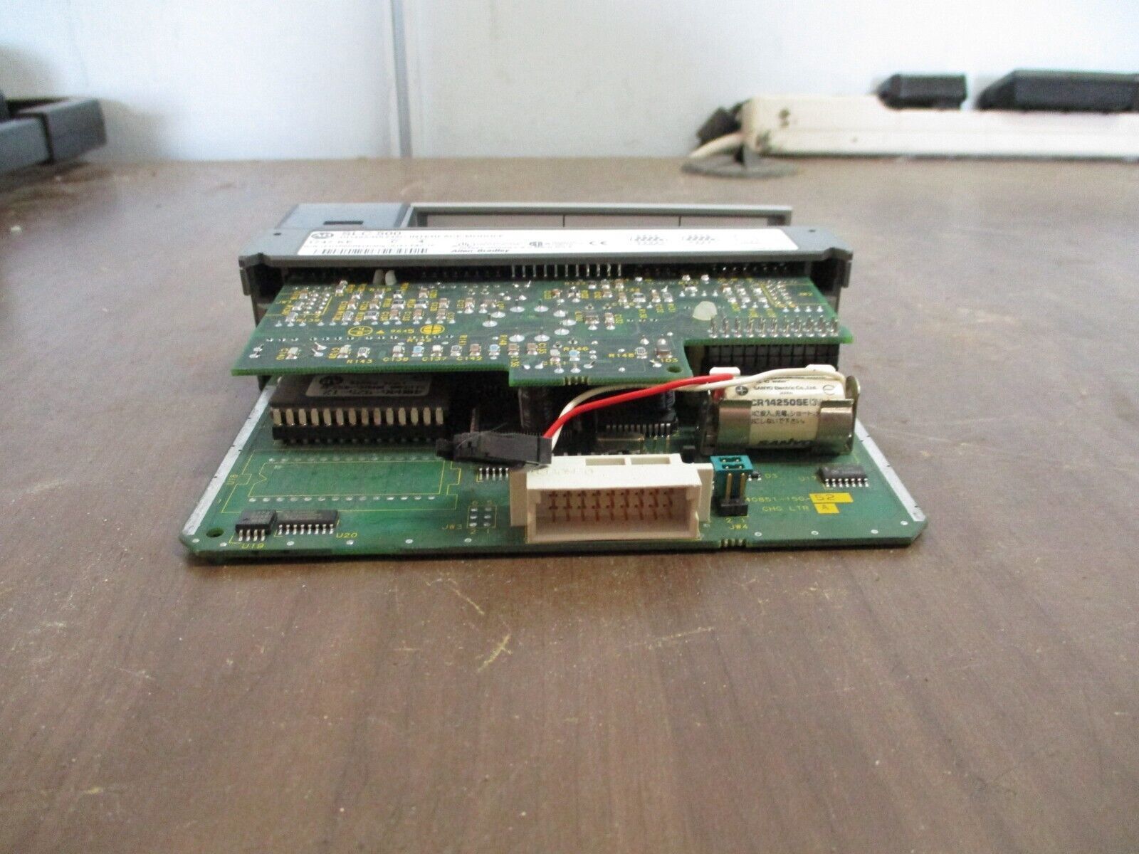 Allen-Bradley SLC 500 DH485 / RS232C Interface Module 1747-KE Ser. C FRN: 4 Used