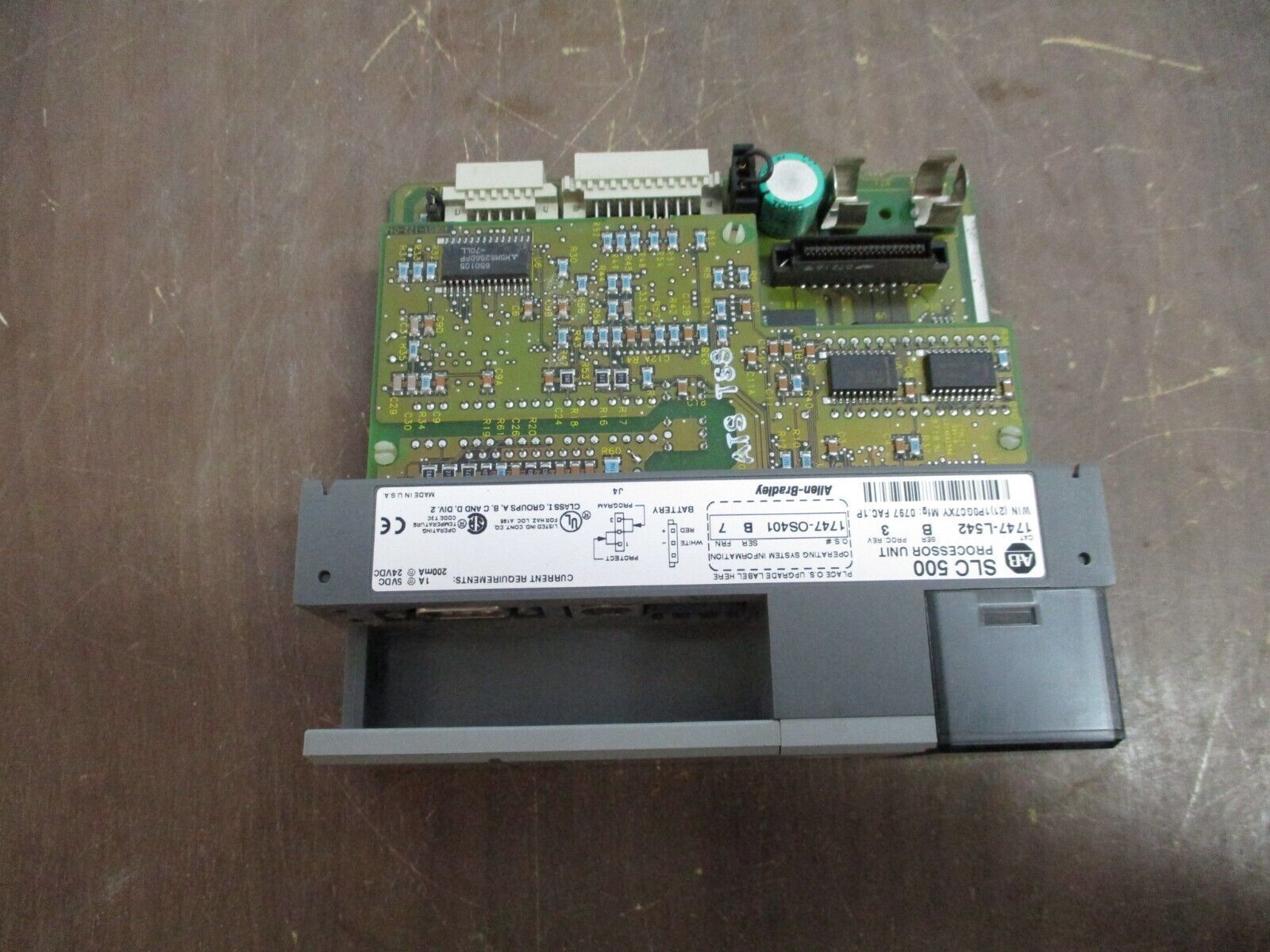 Allen-Bradley SLC 500 Processor Unit 1747-L542 Ser. B Proc. Rev.: 3 Used