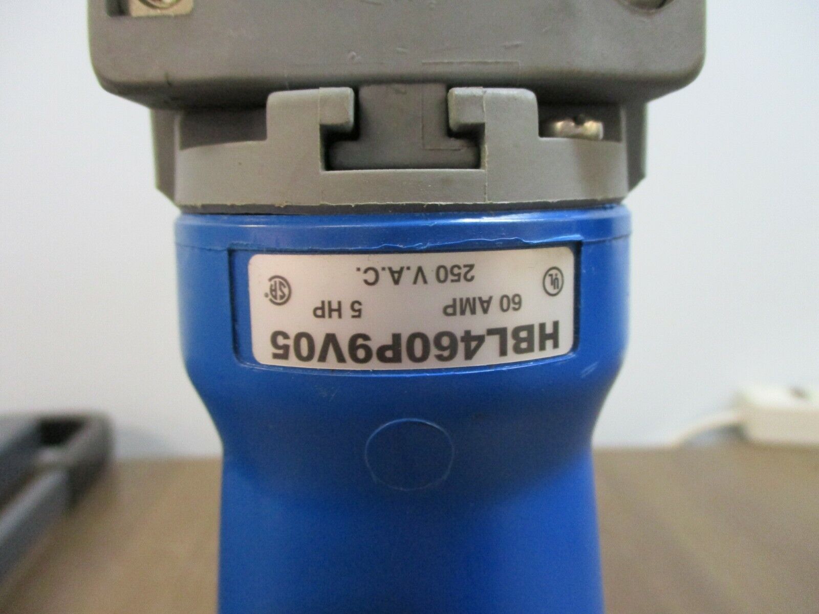 Hubbell Plug HBL460P9V05 60A 250V Used