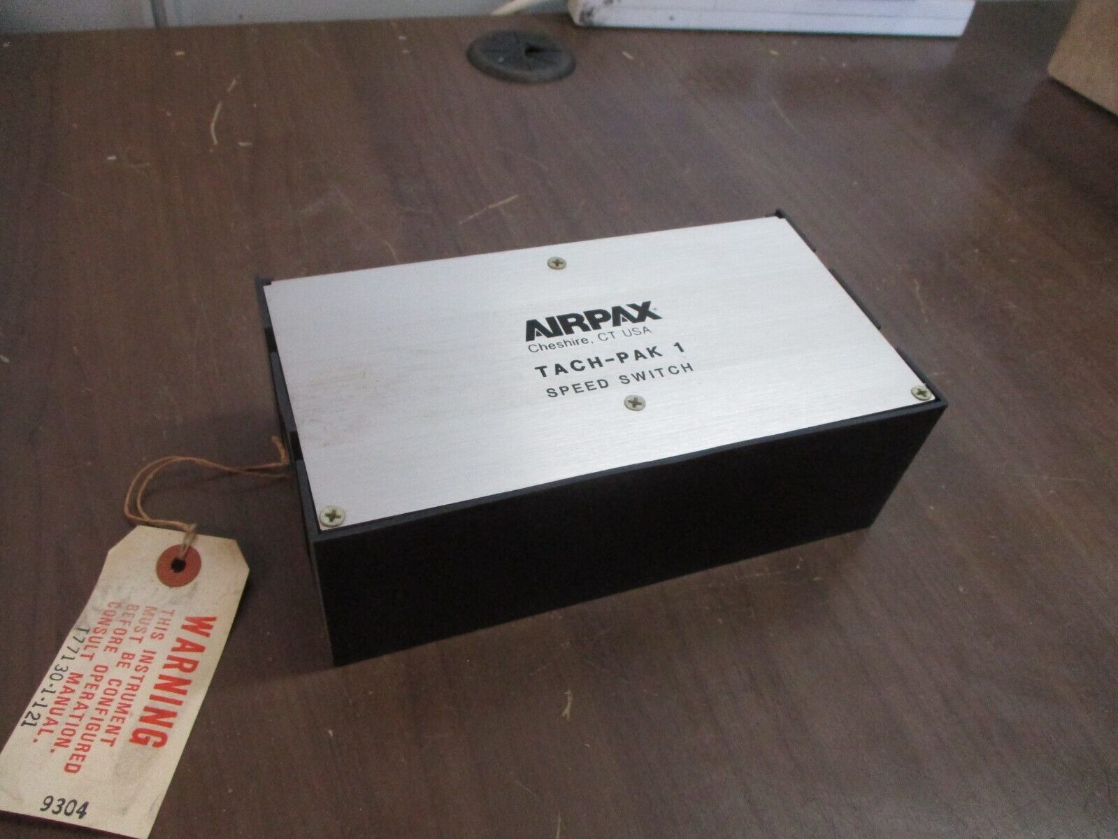 Airpax Speed Switch TACH-PAK 1 New Surplus