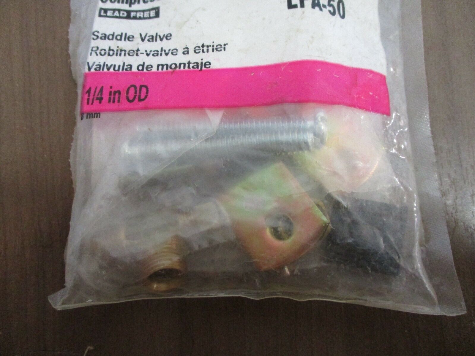Watts Saddle Valve LFA-50 1/4" OD New Surplus