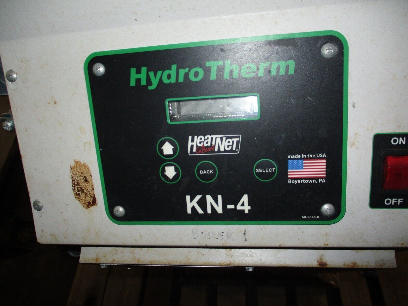 Hydrotherm Low Pressure Cast Iron Boiler KN-4 400,000 BTU Natural Gas 120V 1Ph
