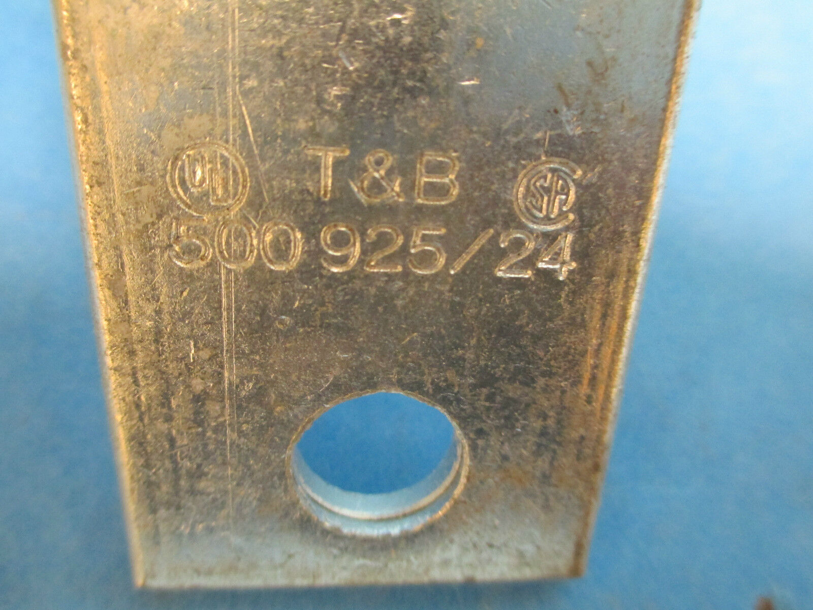 T&B Compression Lug 500 925/24, 87 Brown 500MCM, New Surplus
