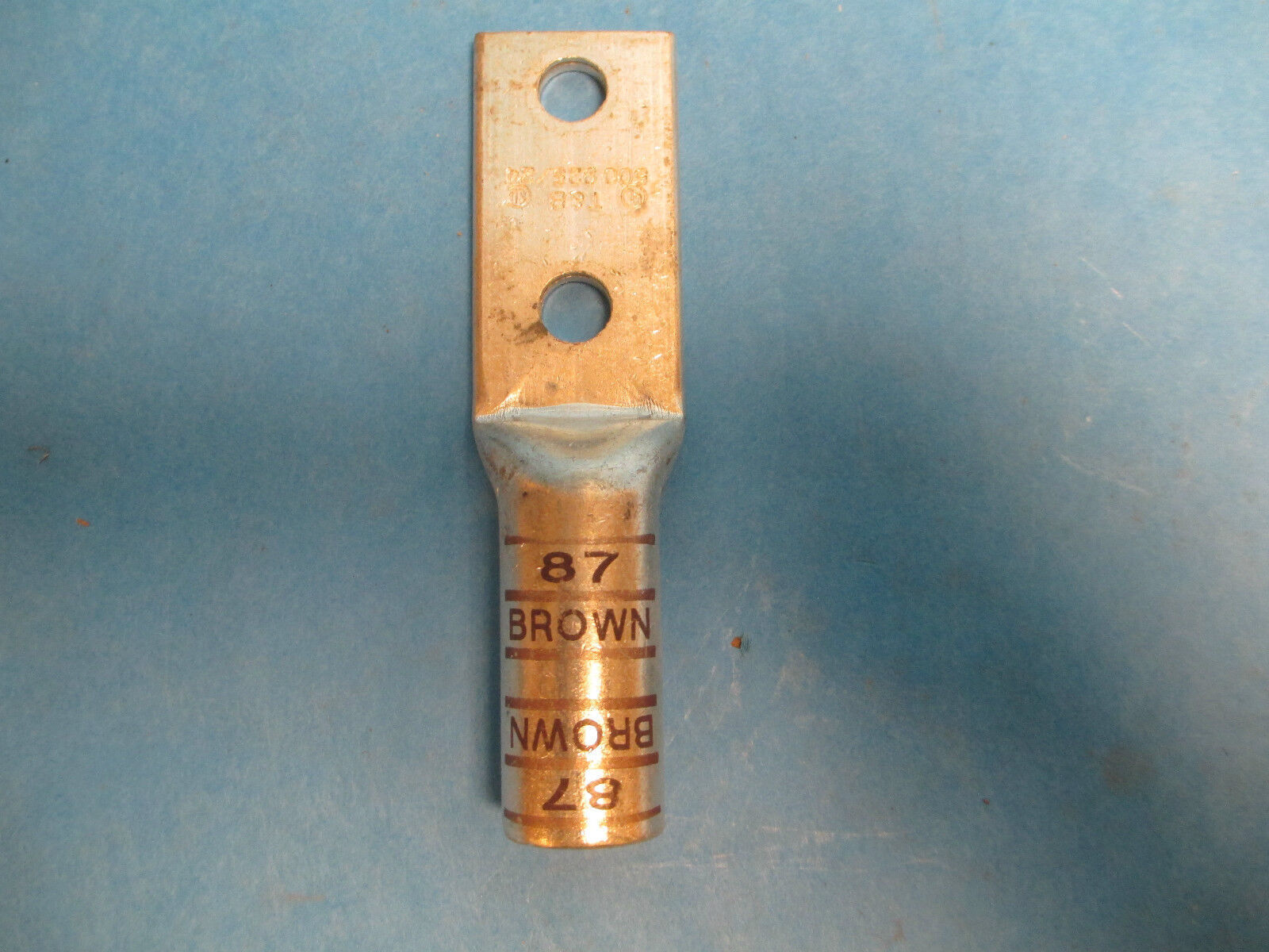 T&B Compression Lug 500 925/24, 87 Brown 500MCM, New Surplus