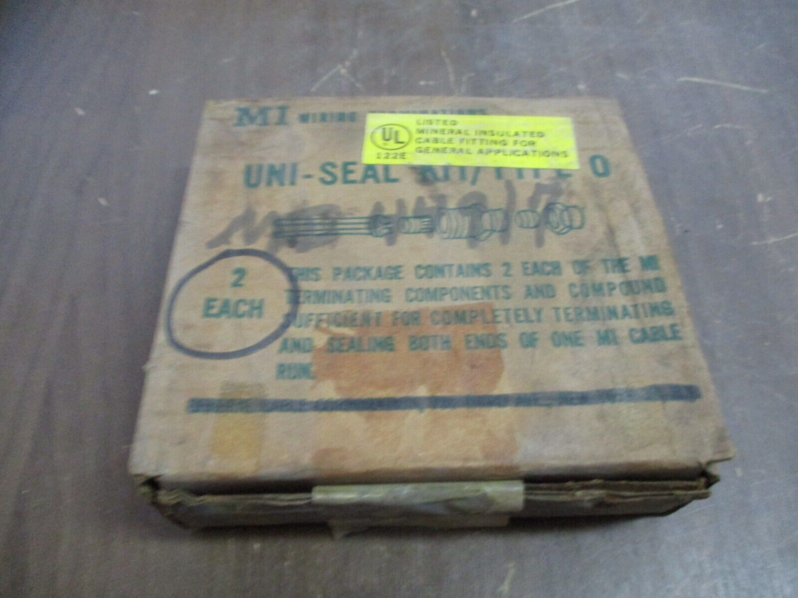 General Cable MI Wiring Terminations Uni-Seal Kit Type 0 *2 Ends* New Surplus