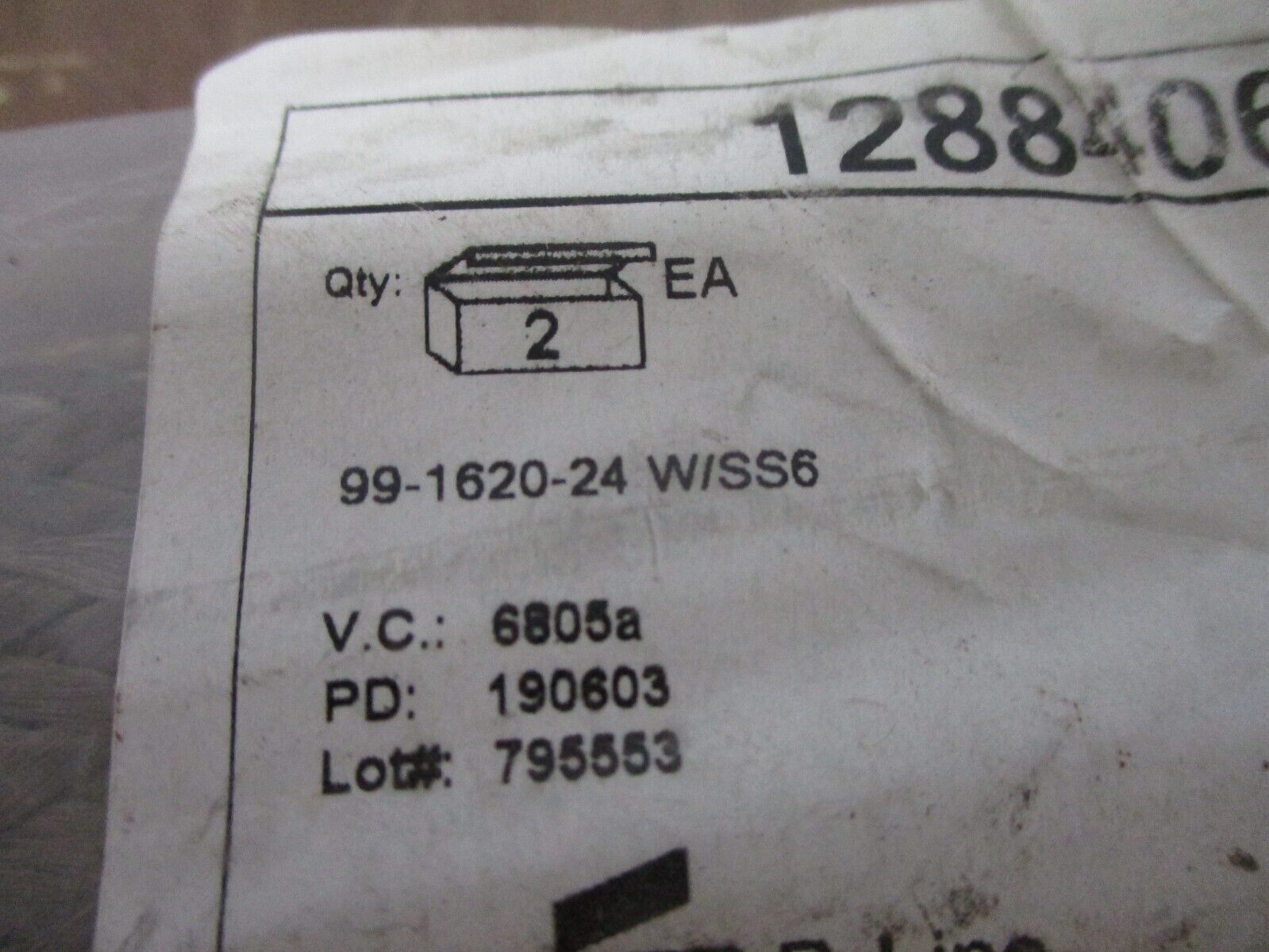 Cooper B-Line Bonding Jumper 99-1620-24 w/SS6 24" *Bag of 2* New Surplus