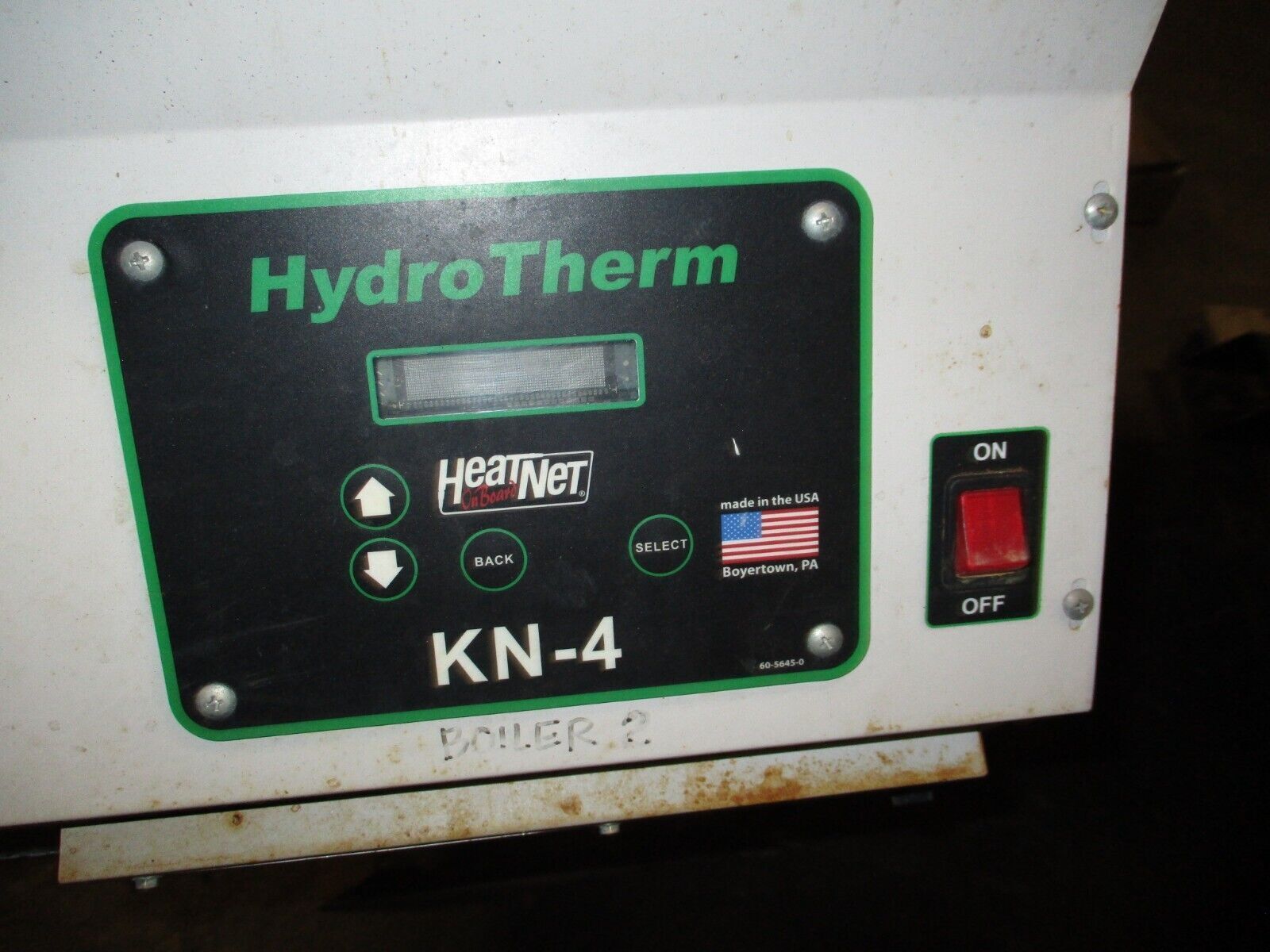 Hydrotherm Low Pressure Cast Iron Boiler KN-4 400,000 BTU Natural Gas 120V 1Ph