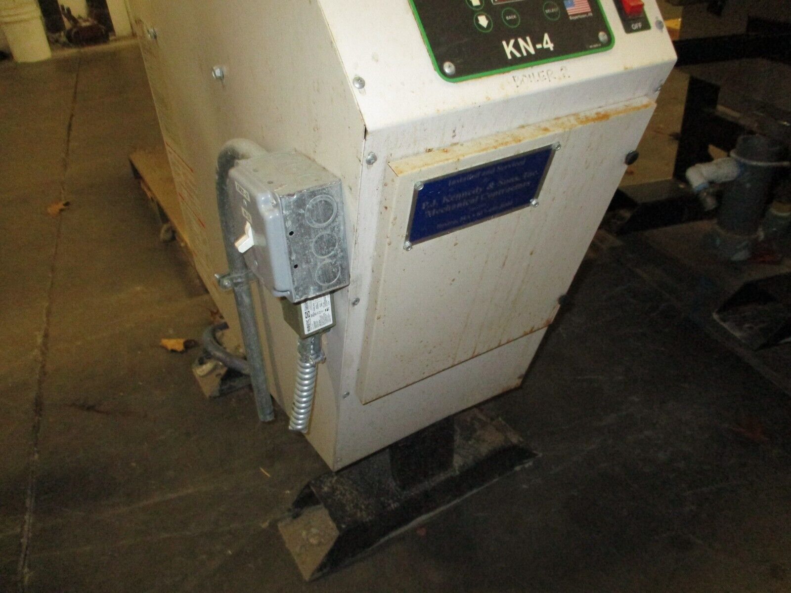 Hydrotherm Low Pressure Cast Iron Boiler KN-4 400,000 BTU Natural Gas 120V 1Ph