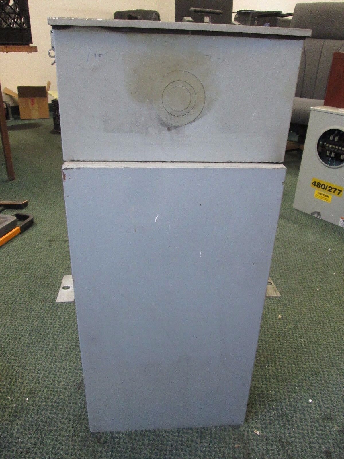 GE Capacitor 55F317AD 50 KVAR 460V 3Ph 60Hz Used