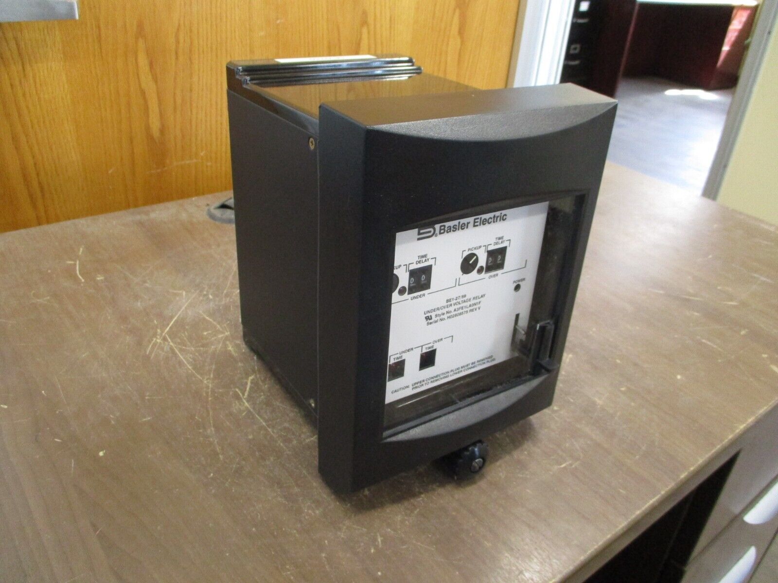 Basler Electric BE1-27/59 Under/Over Voltage Relay A3FE1LA0N1F Rev. V Used