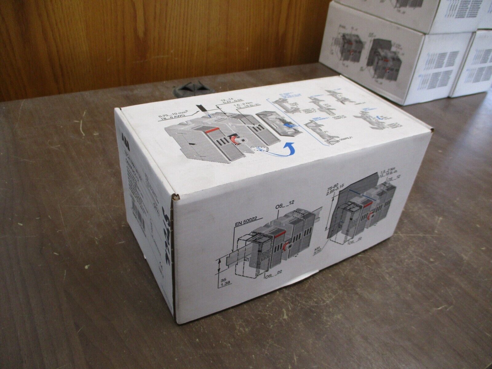 ABB Fusible Disconnect Switch OS30FACC12 30A 3P New Surplus