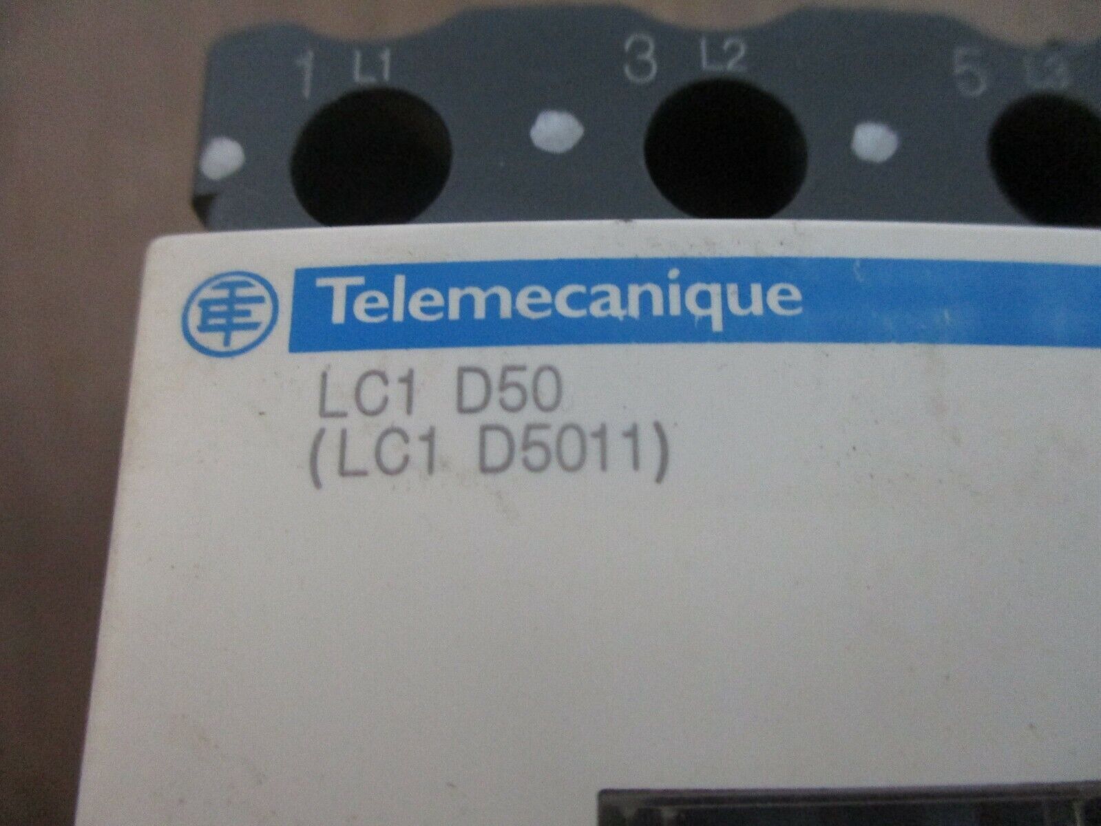 Telemecanique Contactor LC1 D5011 120V Coil 70A 600V Used