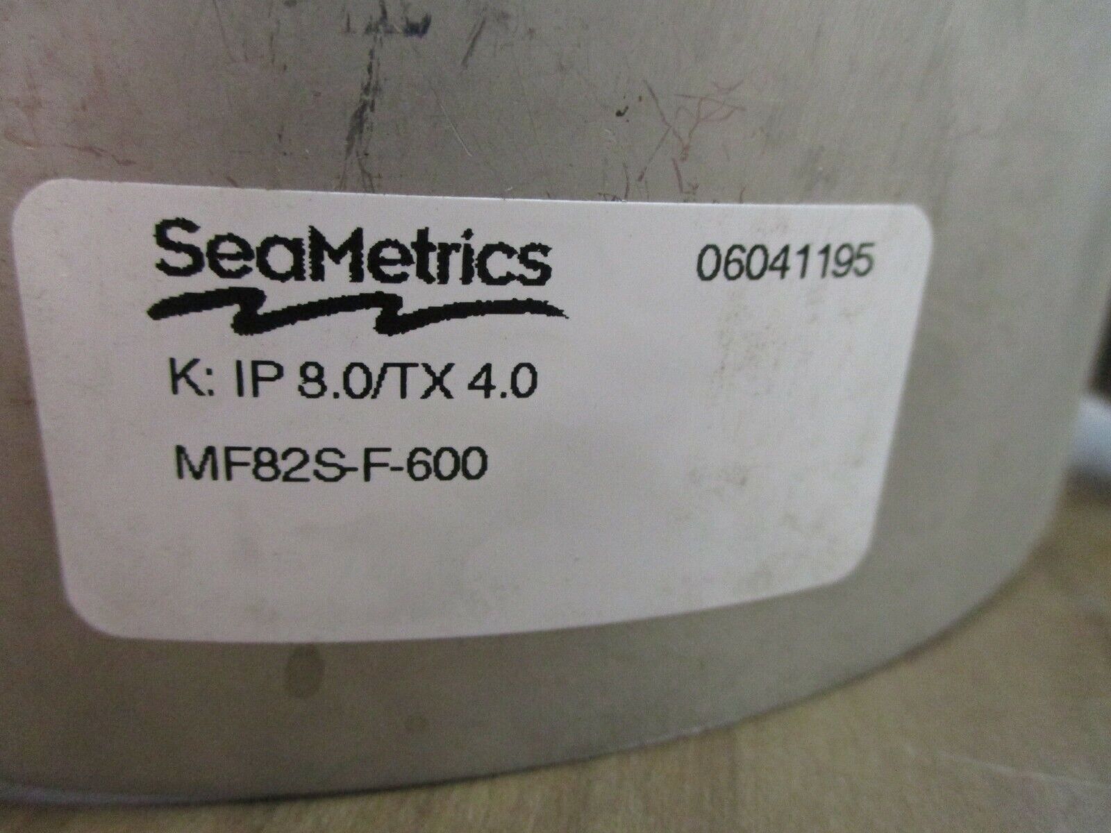 Sea Metrics Pipe Saddle Fitting MF82S-F-600 Used