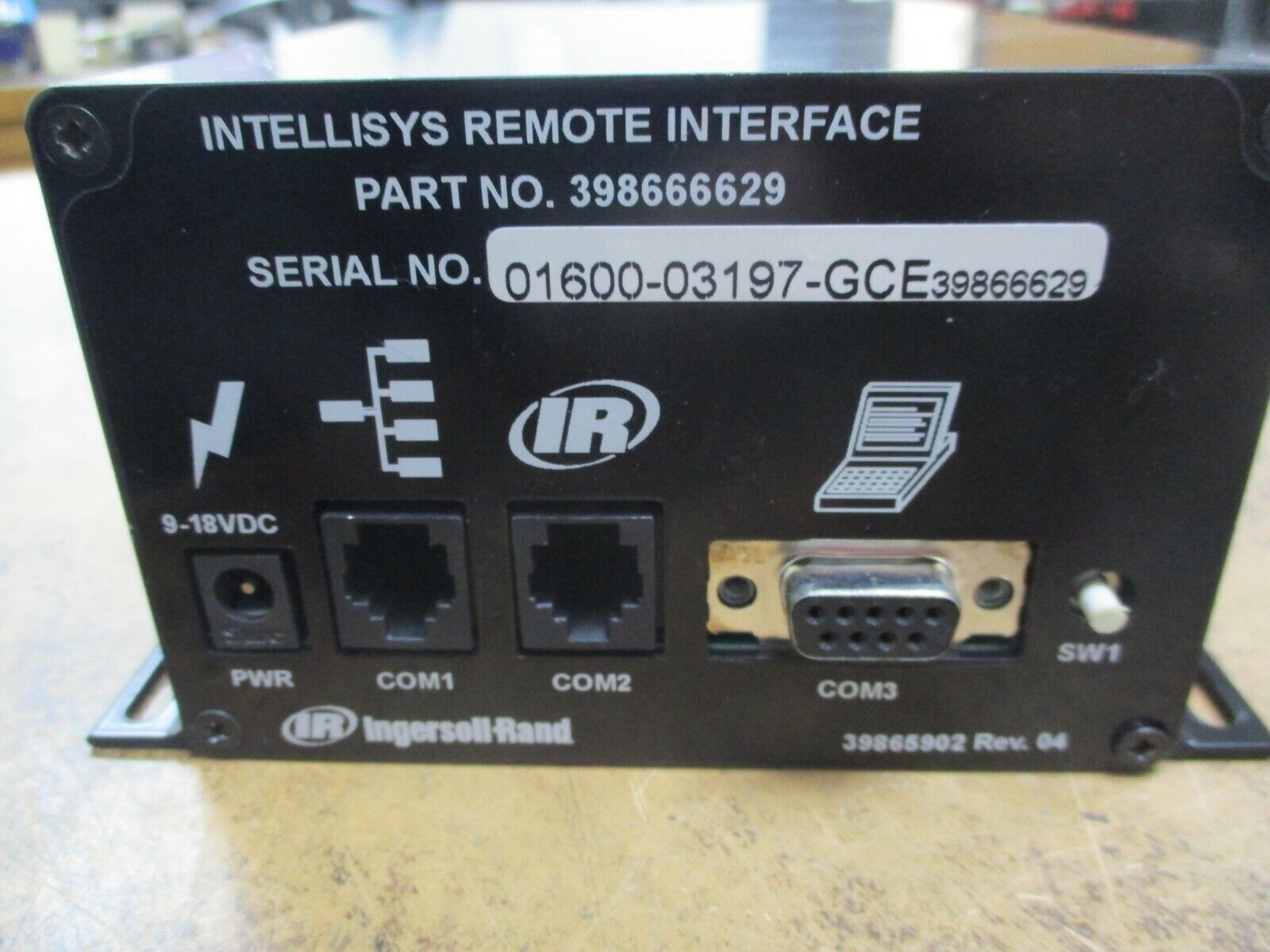 Ingersoll Rand Comm Module 39865910 Rev. 01 Used