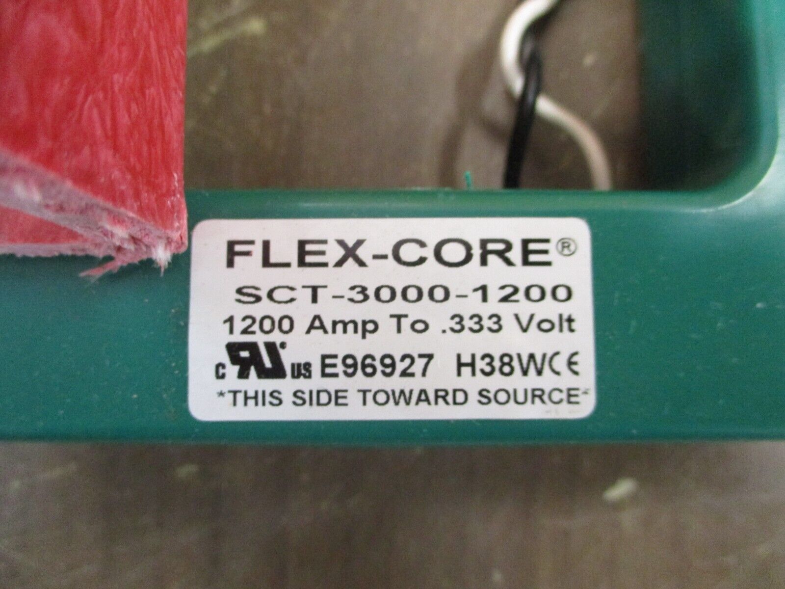 Flex-Core Current Sensor SCT-3000-1200 1200A to 0.333V *Box of 3* New Surplus