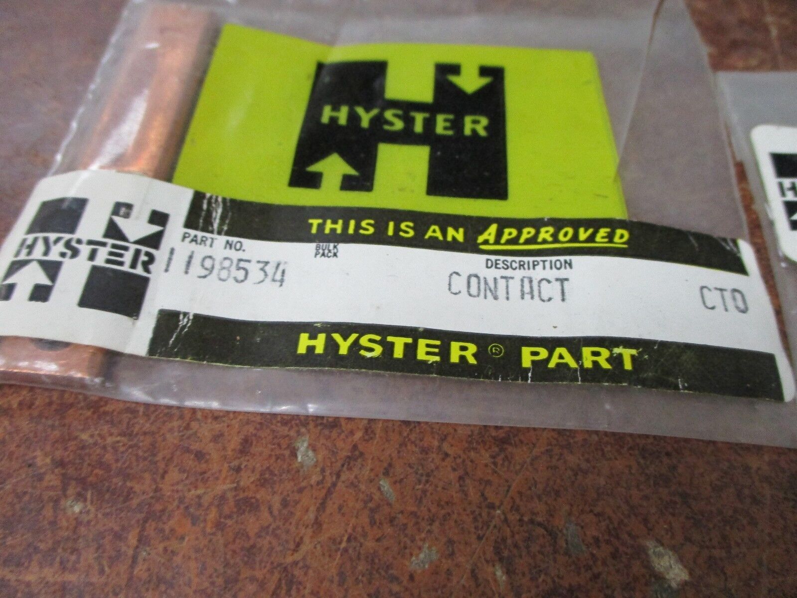 Hyster Contact 1198534 *Lot of 2* New Surplus