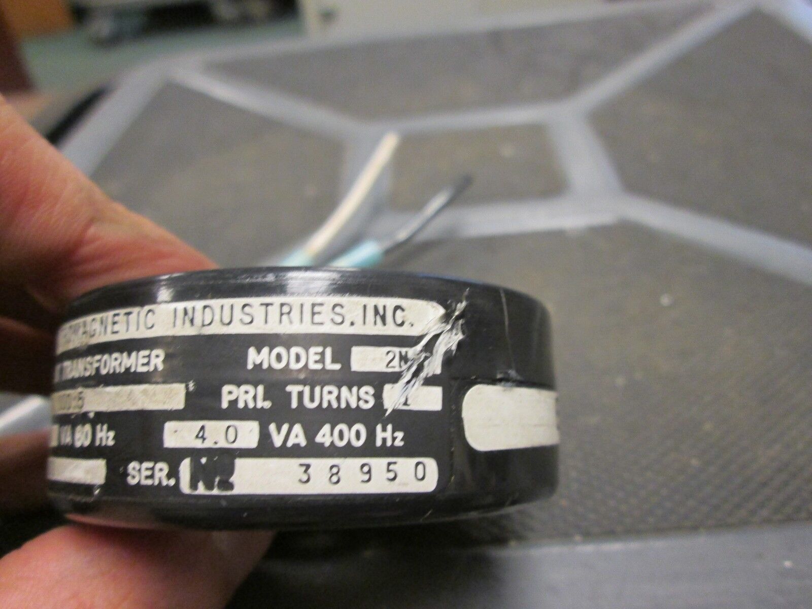 Electromagnetic Industries Current Transformer 2N-101 Ratio 100:5A 4 VA Max