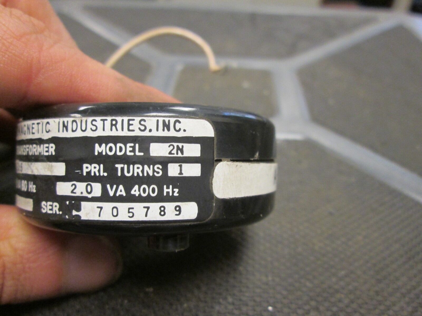 Electromagnetic Industries Current Transformer 2N-500 Ratio 50:5A 2 VA Max