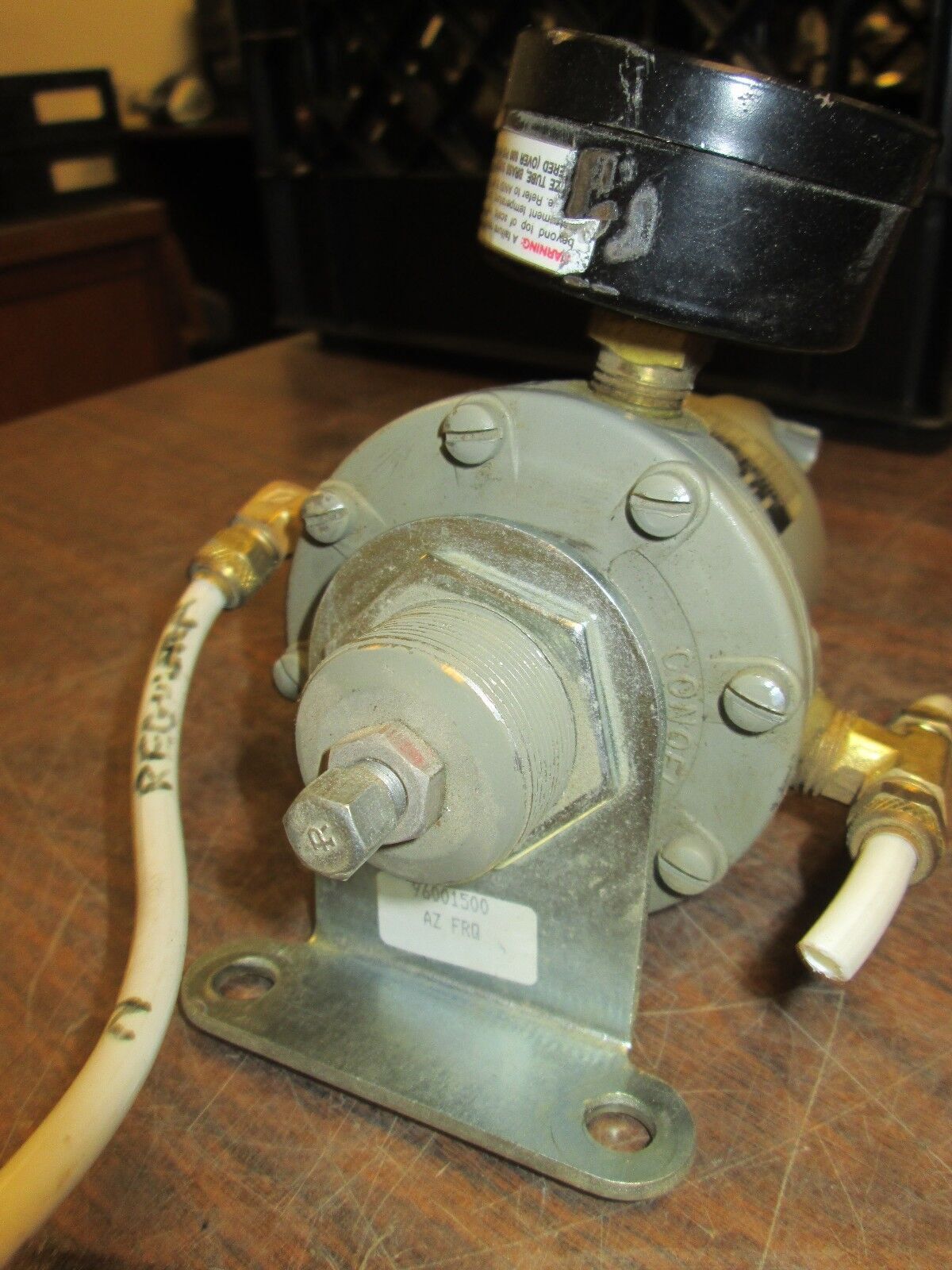 ITT Conoflow Airpak Filter Regulator GFH65XTKEX1C D89 0-25 PSI 300 PSI max Used