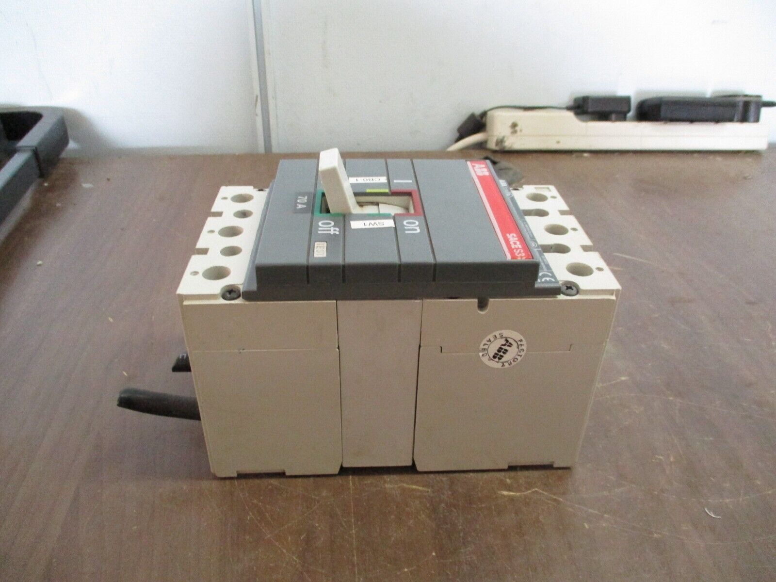 ABB Sace S3 Circuit Breaker S3N 70A 600V 3P Used