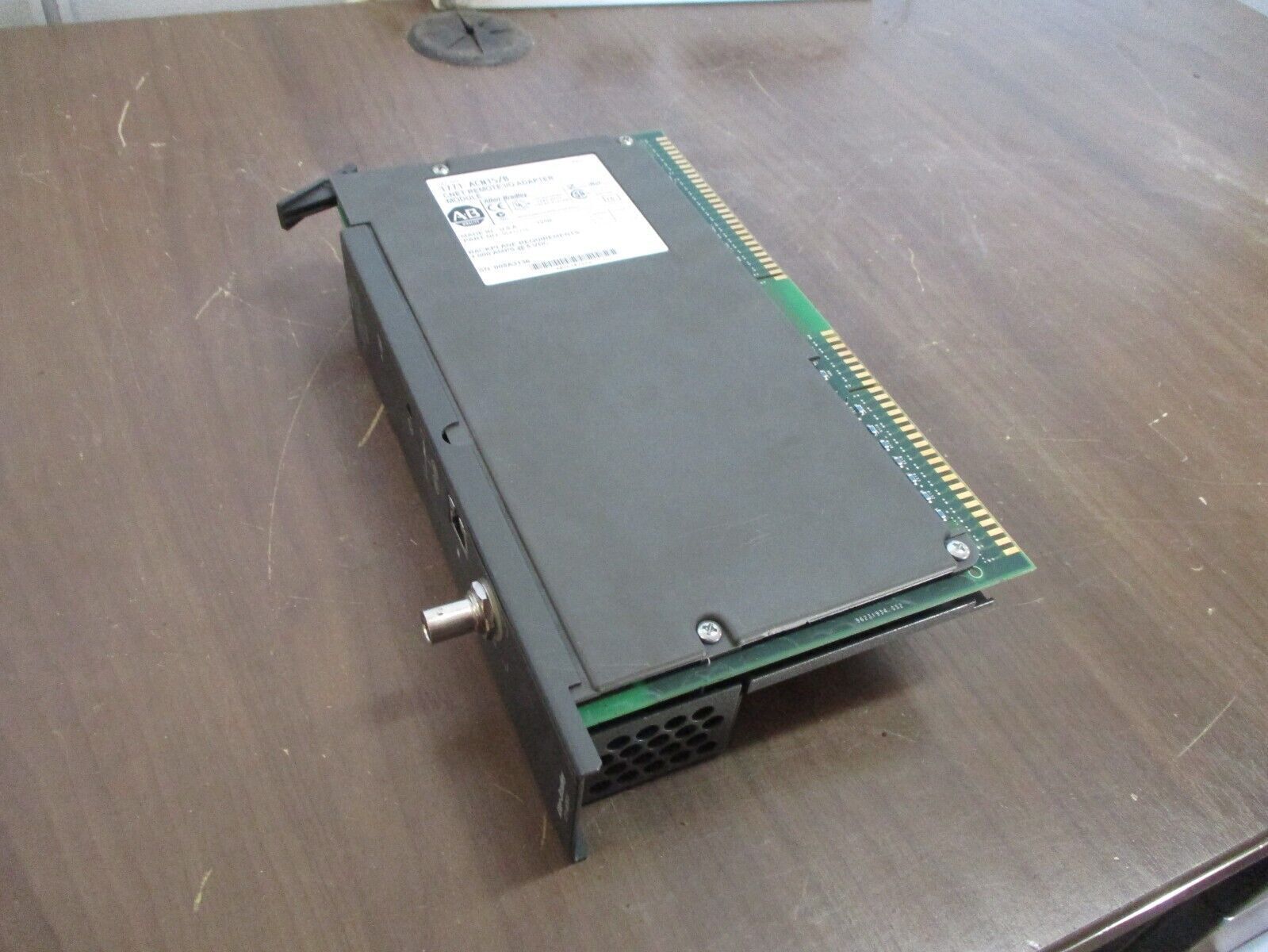 Allen-Bradley CNET Remote I/O Adapter Module 1771-ACN15 Ser. B F/W. Rev. L Used