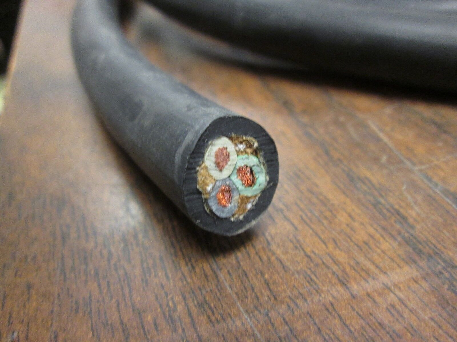 Misc Brand 3 Conductor Wire P-136-29-MSHA CU 10 AWG 3/C Approx. 19.6 ft Used