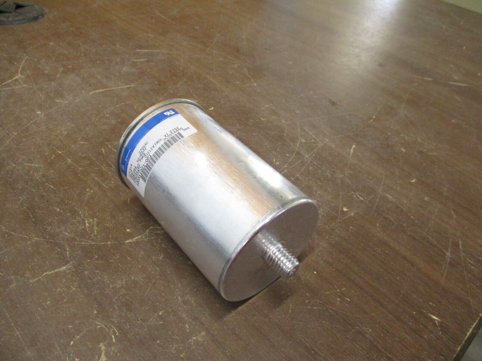 GE Capacitor 27L514 60uF 370V 50/60Hz Used