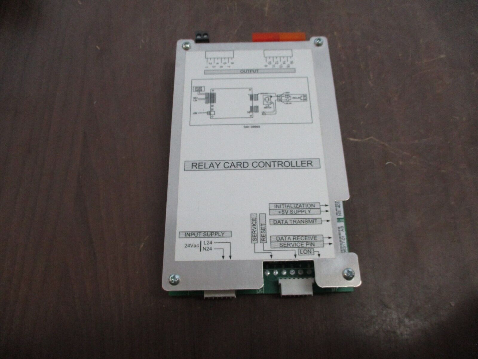 Gentec Relay Card Controller 36317-01 AB Used