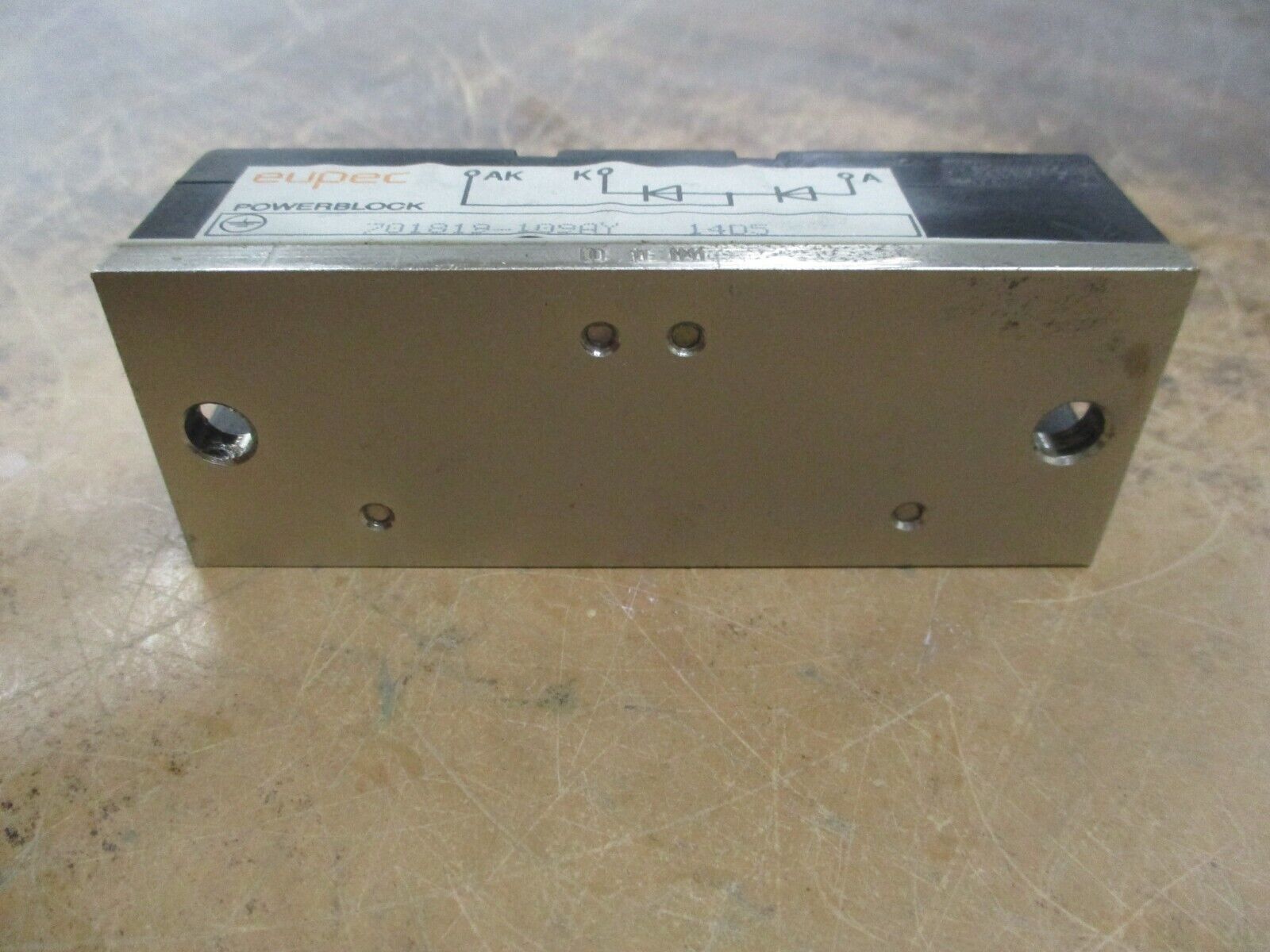 Eupec Powerblock 701819-109AY 14D5 Used
