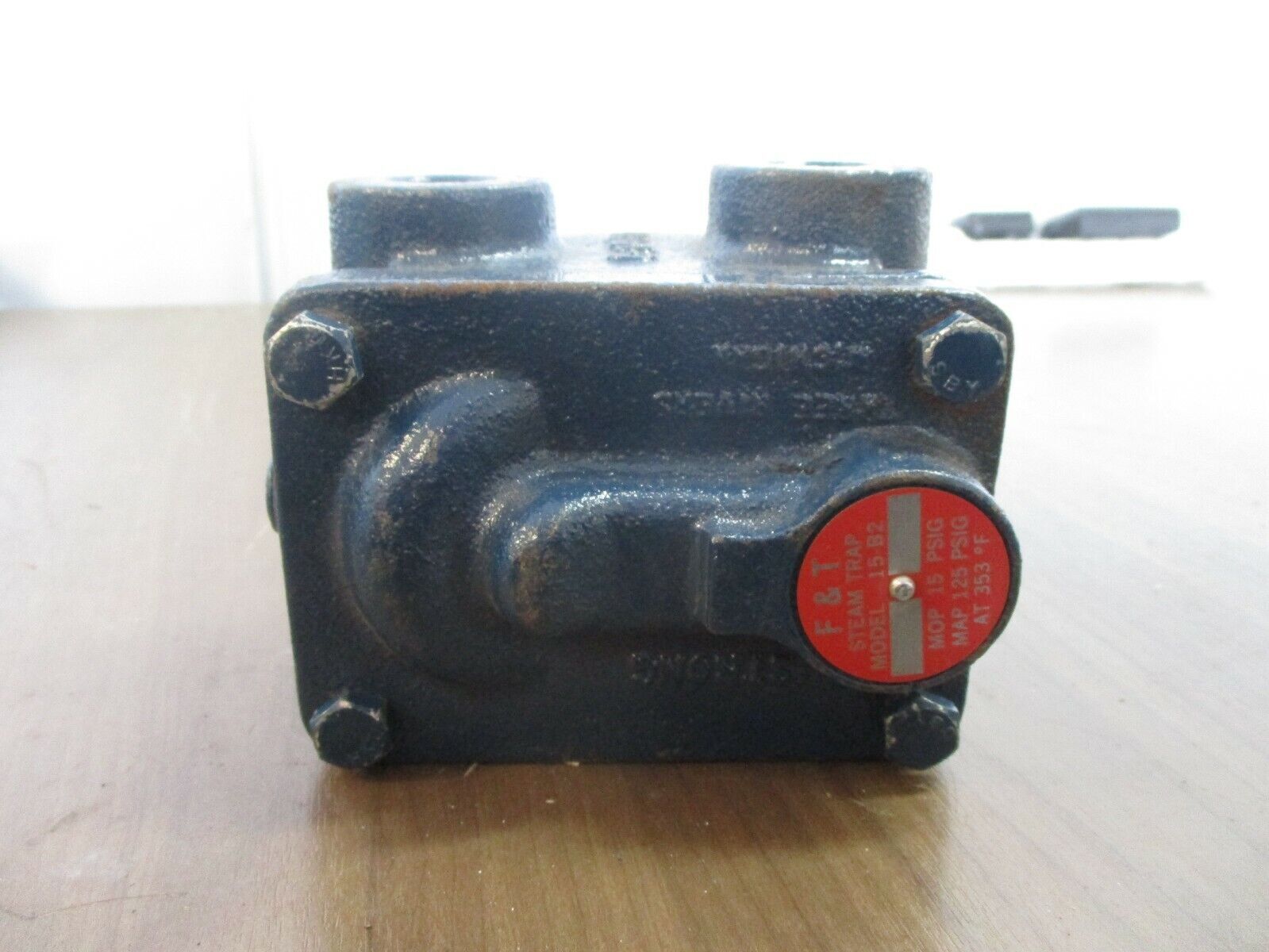 F&T Steam Trap 15-B2 MOP: 15PSIG MAP: 125PSIG Used