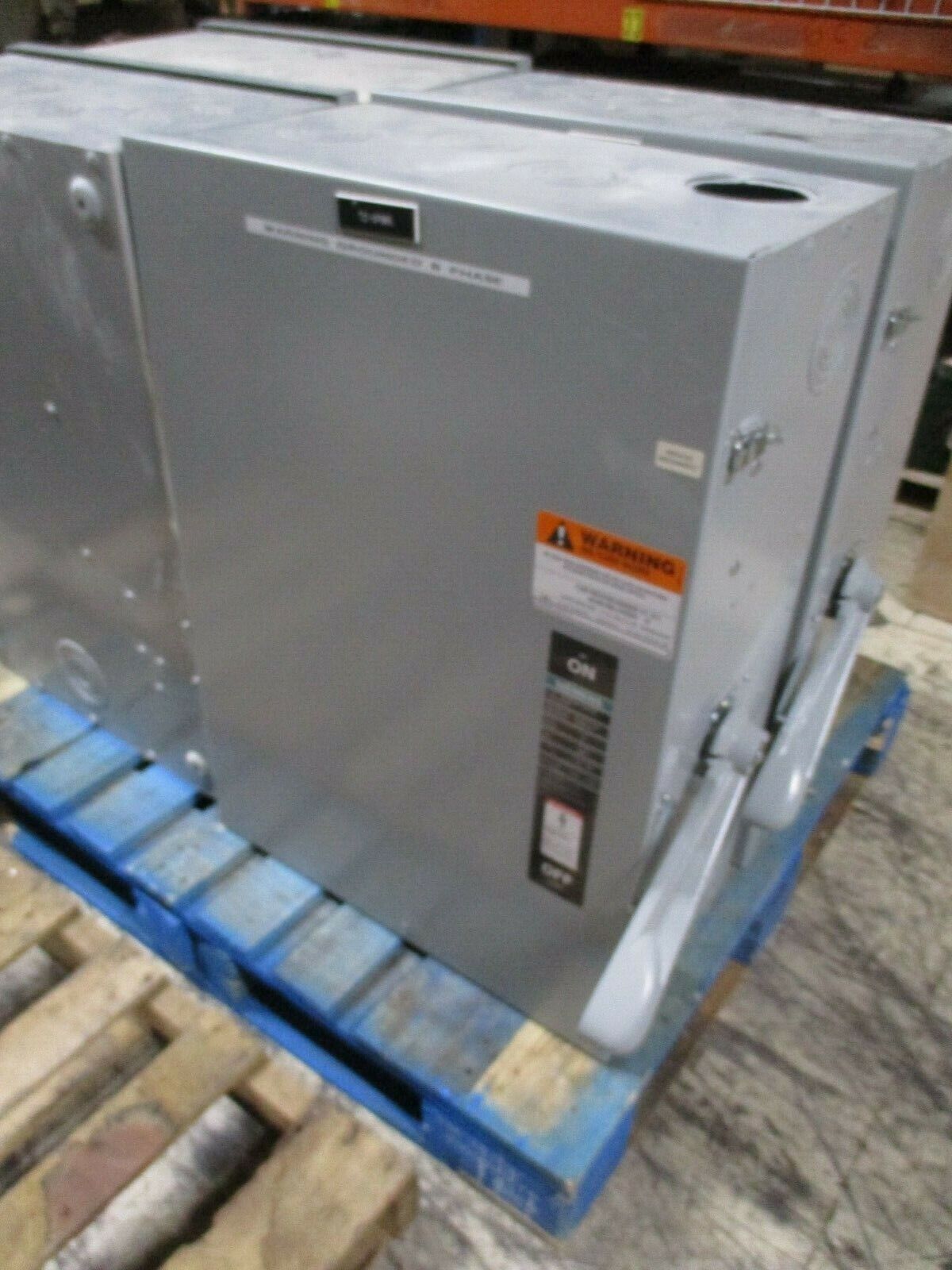 Siemens Non-Fusible Safety Switch NF355 400A 600V 3Ph Type 1 Enclosure Used