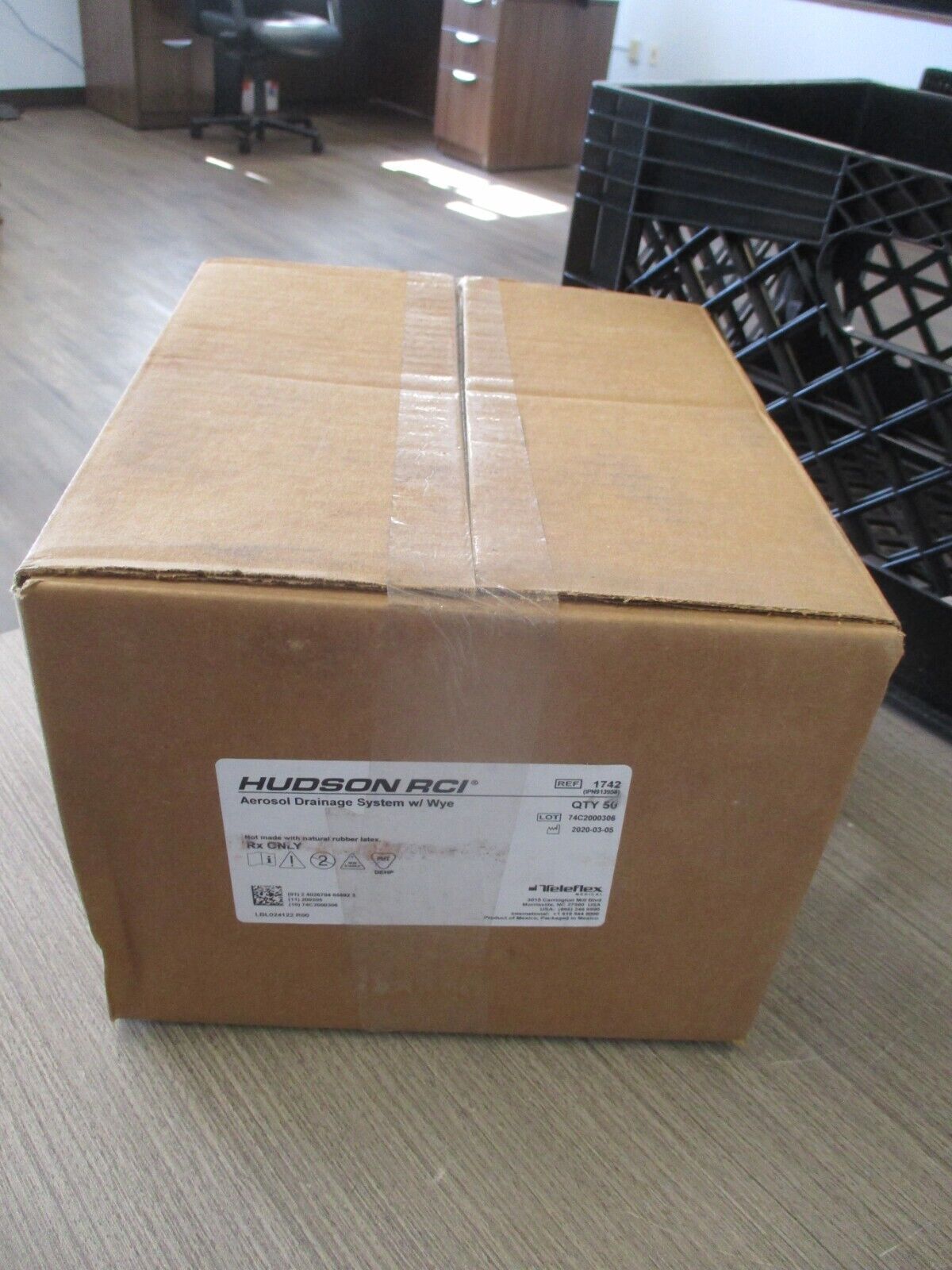 Teleflex Hudson RCI Aerosol Drainage System 1742 W/ Wye *Box of 50* New Surplus.