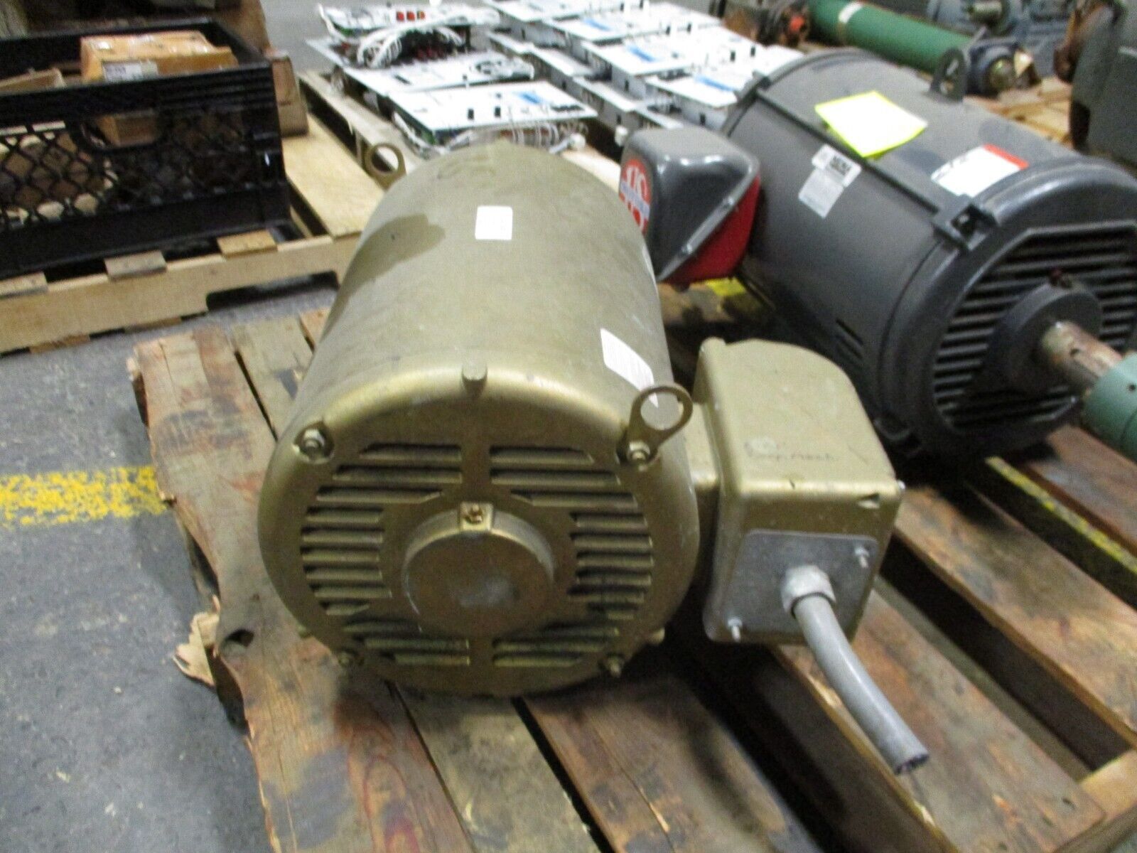 Baldor Motor EM2528T 20HP 1200RPM 230/460V 52/26A 60Hz 3Ph Used