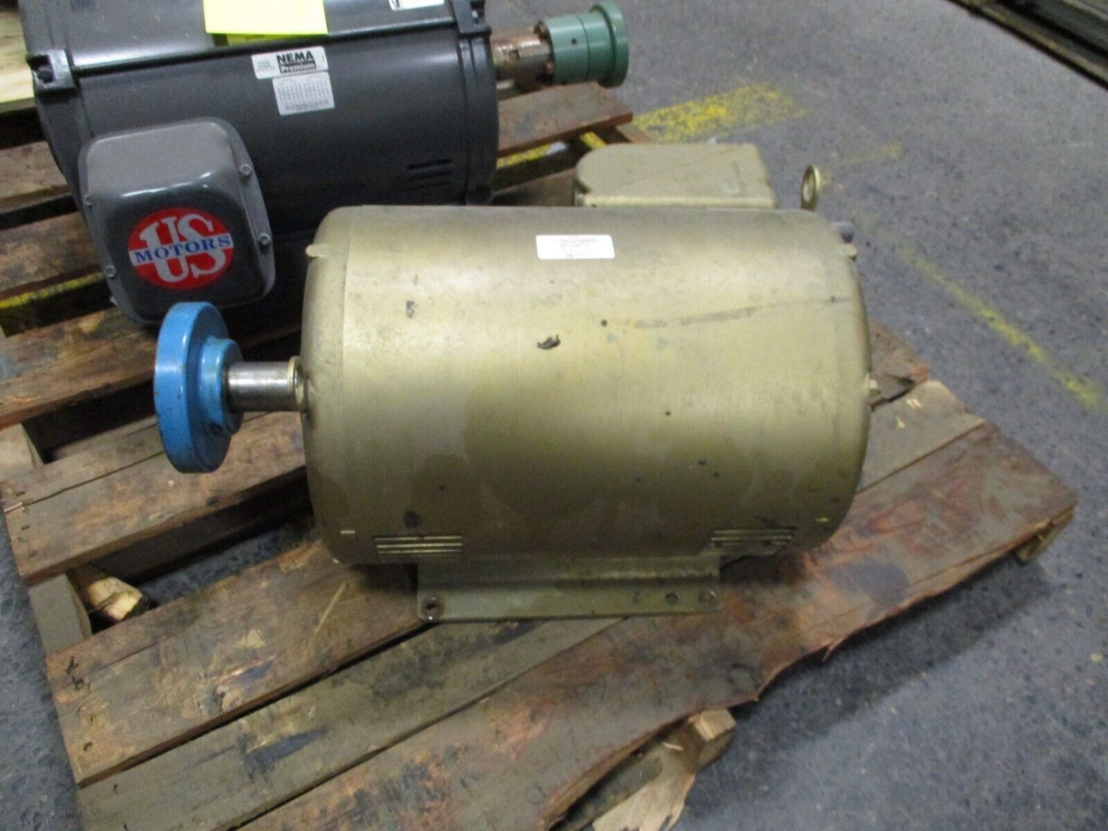 Baldor Motor EM2528T 20HP 1200RPM 230/460V 52/26A 60Hz 3Ph Used