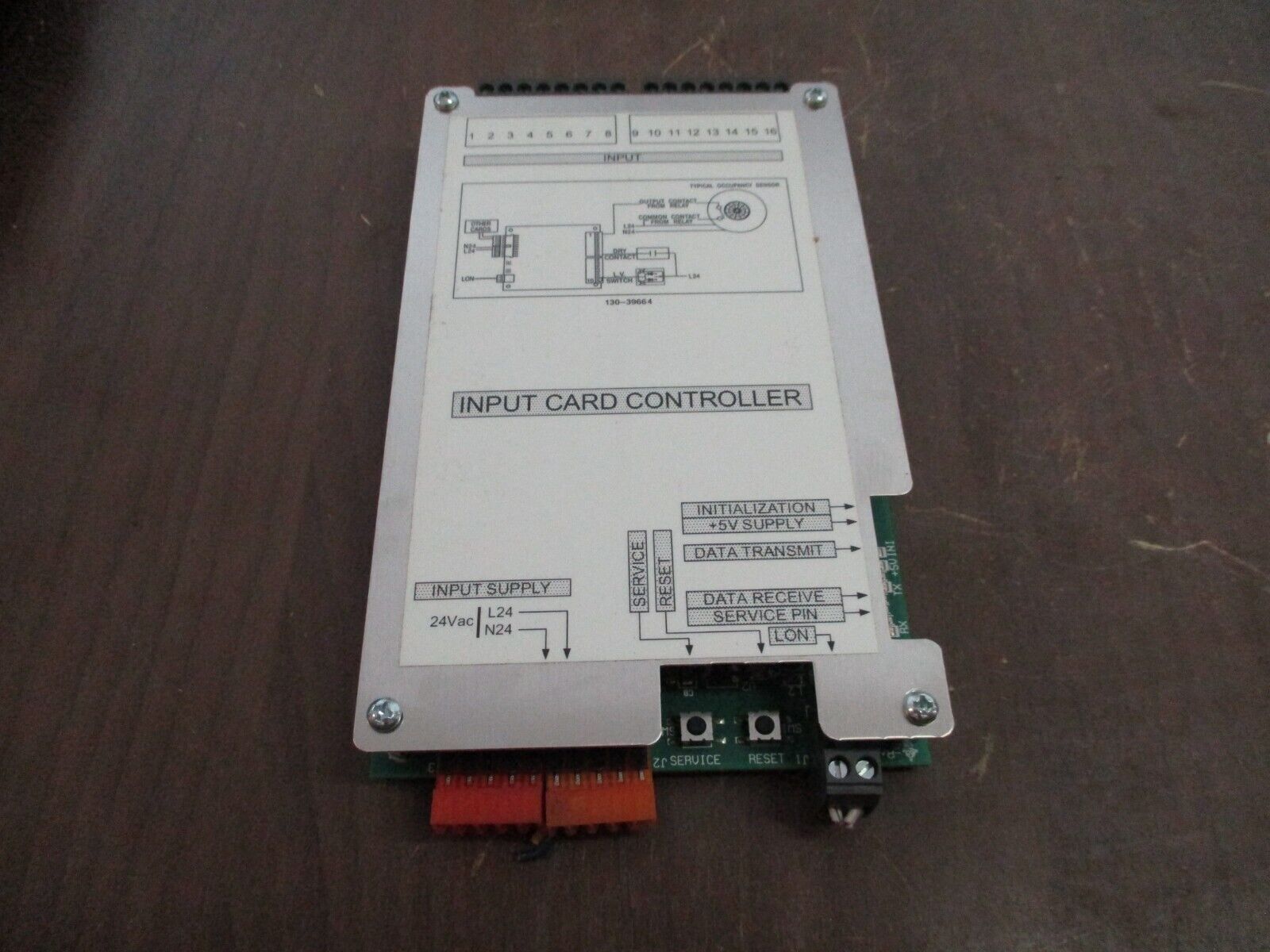 Gentec Input Card Controller 36317-02 AB Used