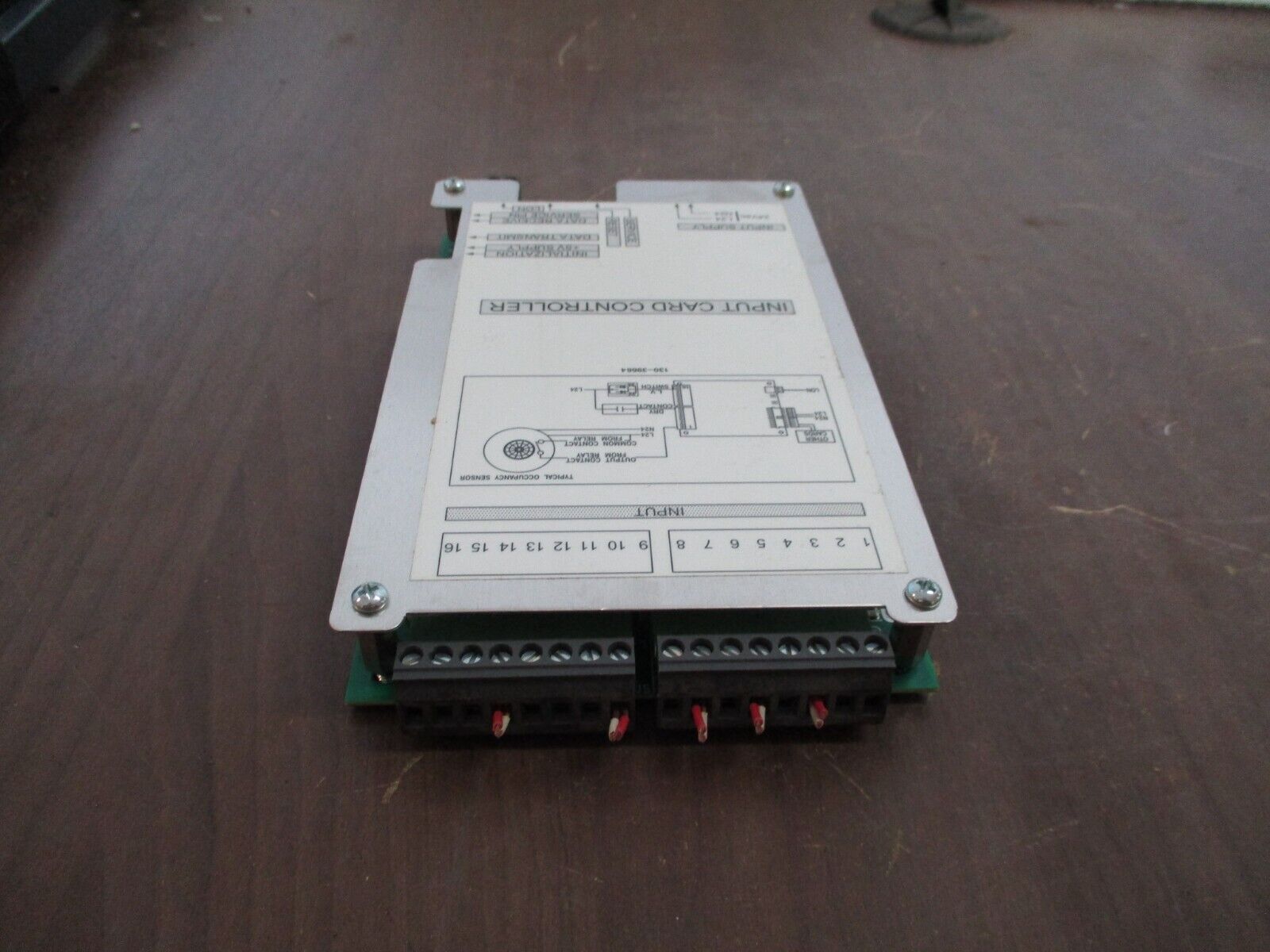 Gentec Input Card Controller 36317-02 AB Used