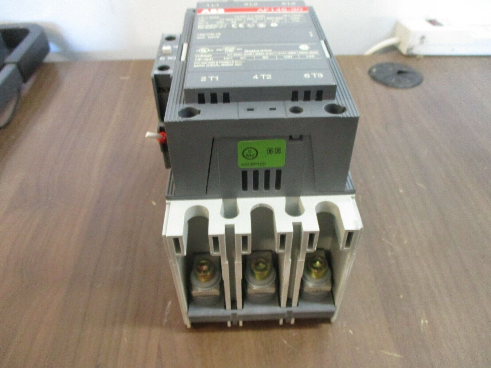ABB Contactor AF145-30 20-60VDC Coil 230A 600V Used