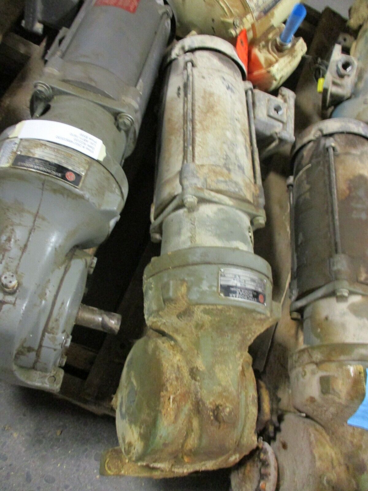 US Motors Syncrogear Module E433/U01T330R136F Ratio: 21:1 1.5HP Input Used