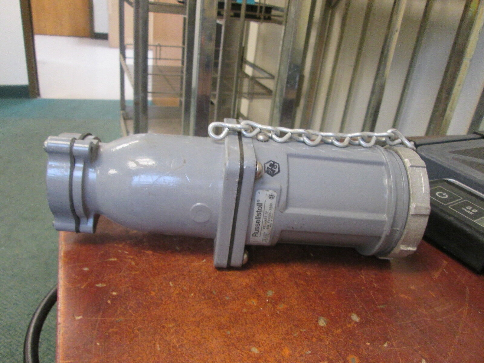 Russellstoll Receptacle 7428-78 60A 600V *Conduit End* Used