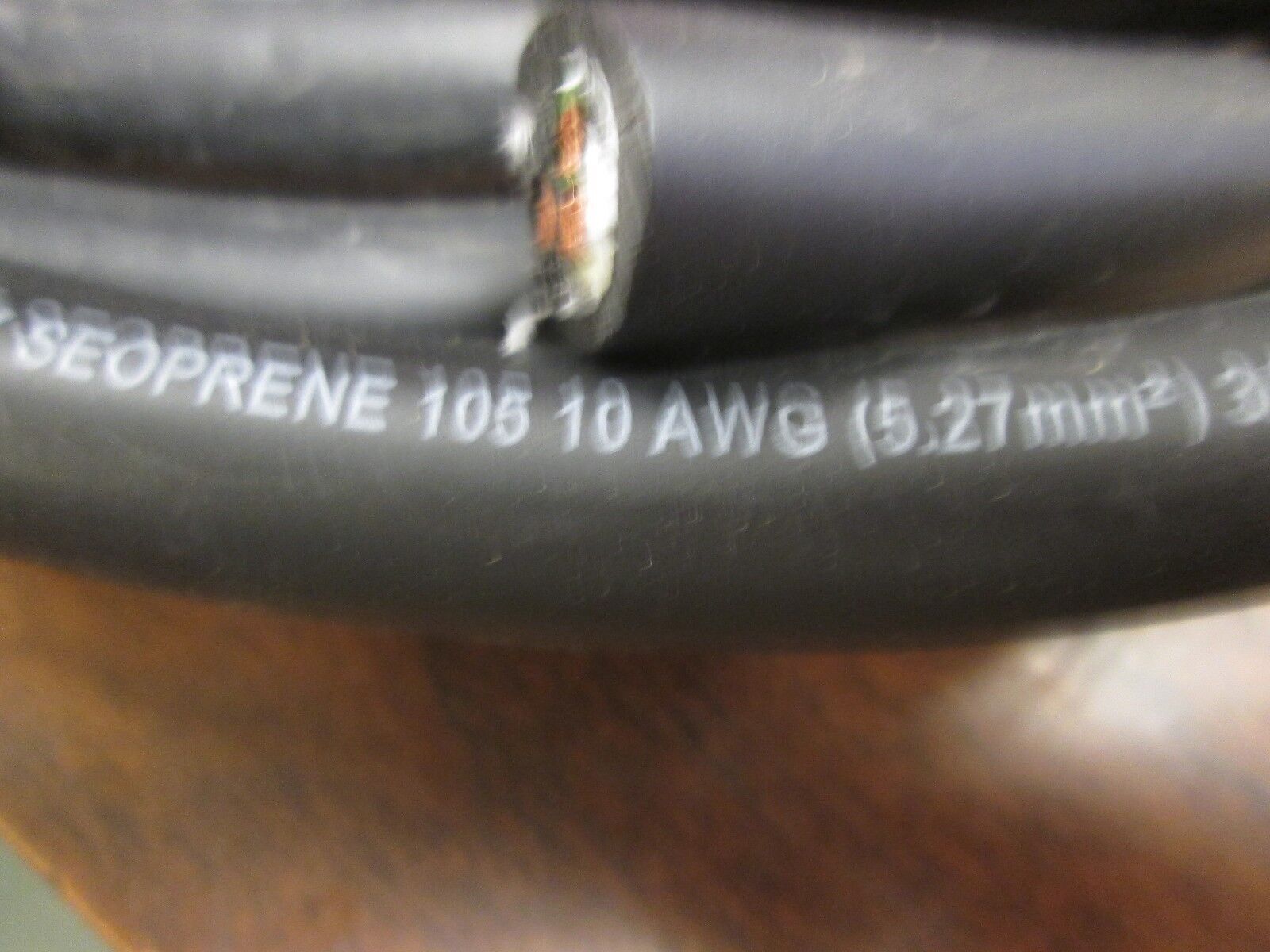 CCI 3 Conductor Wire E54864 10AWG CU Approx. 17 ft Used