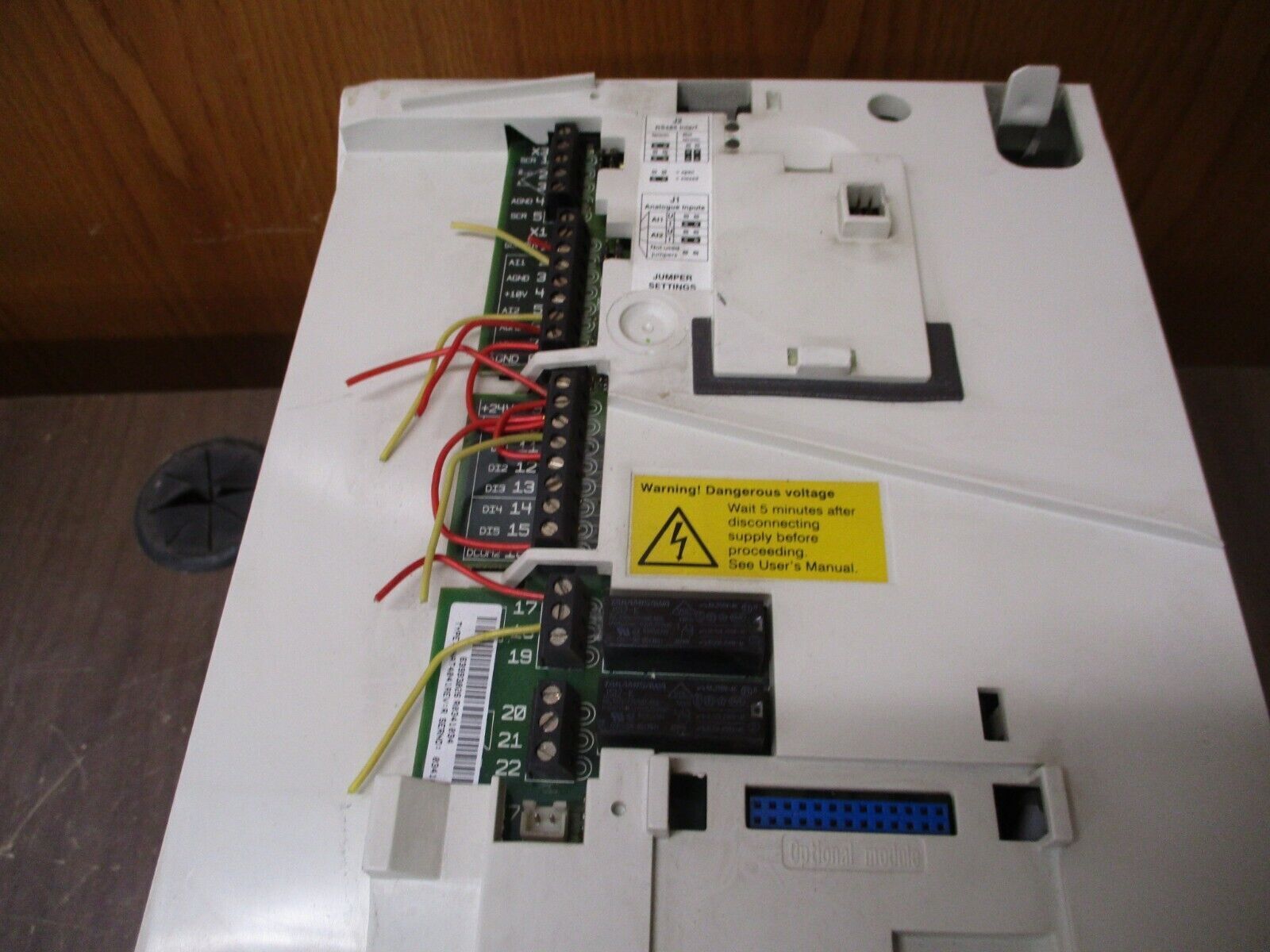 ABB AC Drive ACH401601632 20HP *Missing Keypad* *No Cover* Used