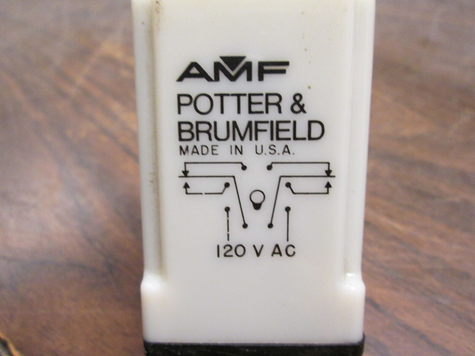 Potter & Brumfield Time Delay Relay CKB-38-70010 120VAC 10A Range:0.1-10sec Used